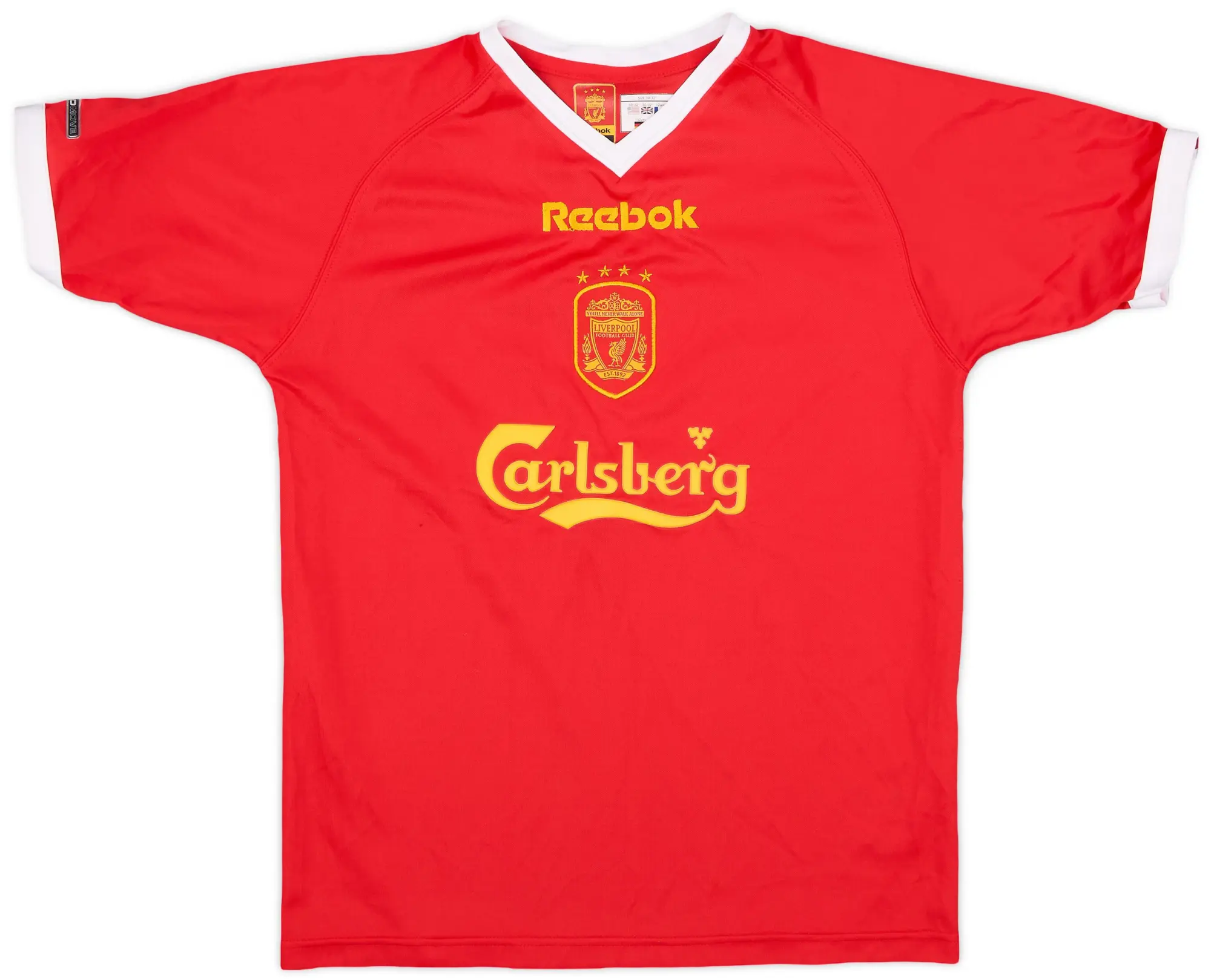 Reebok 2001-03 Liverpool CL Shirt - 5/10 - (M.Boys)