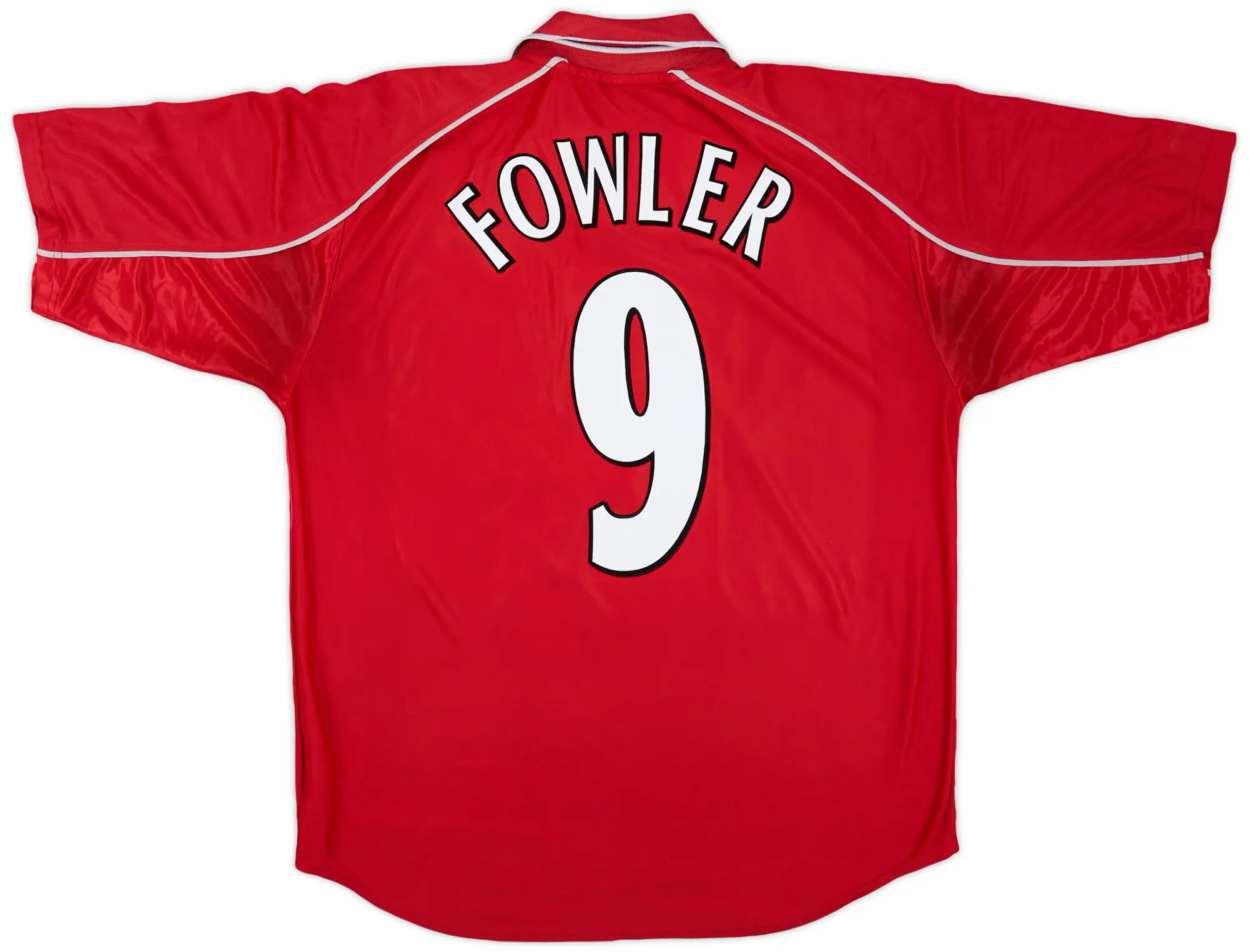 Reebok 2000-02 Liverpool Home Shirt Fowler #9 - 5/10 - (L)