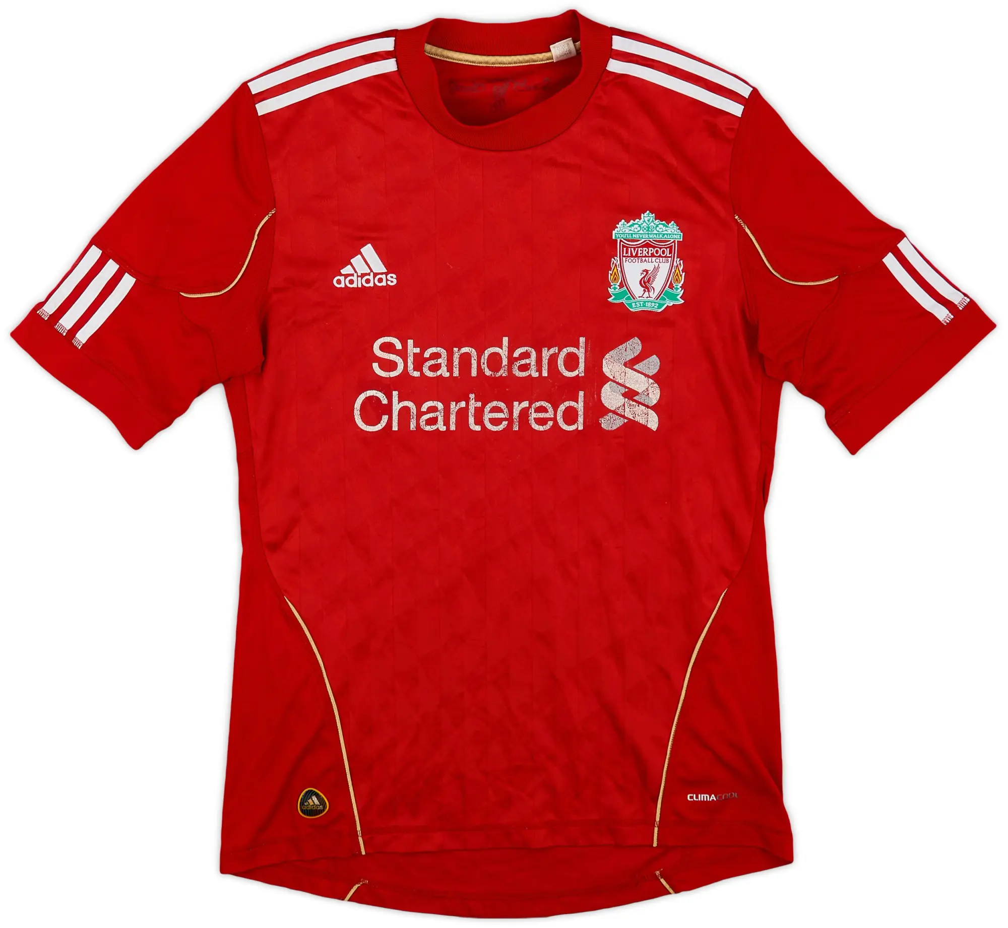 adidas 2010-12 Liverpool Home Shirt - 5/10 - (S)