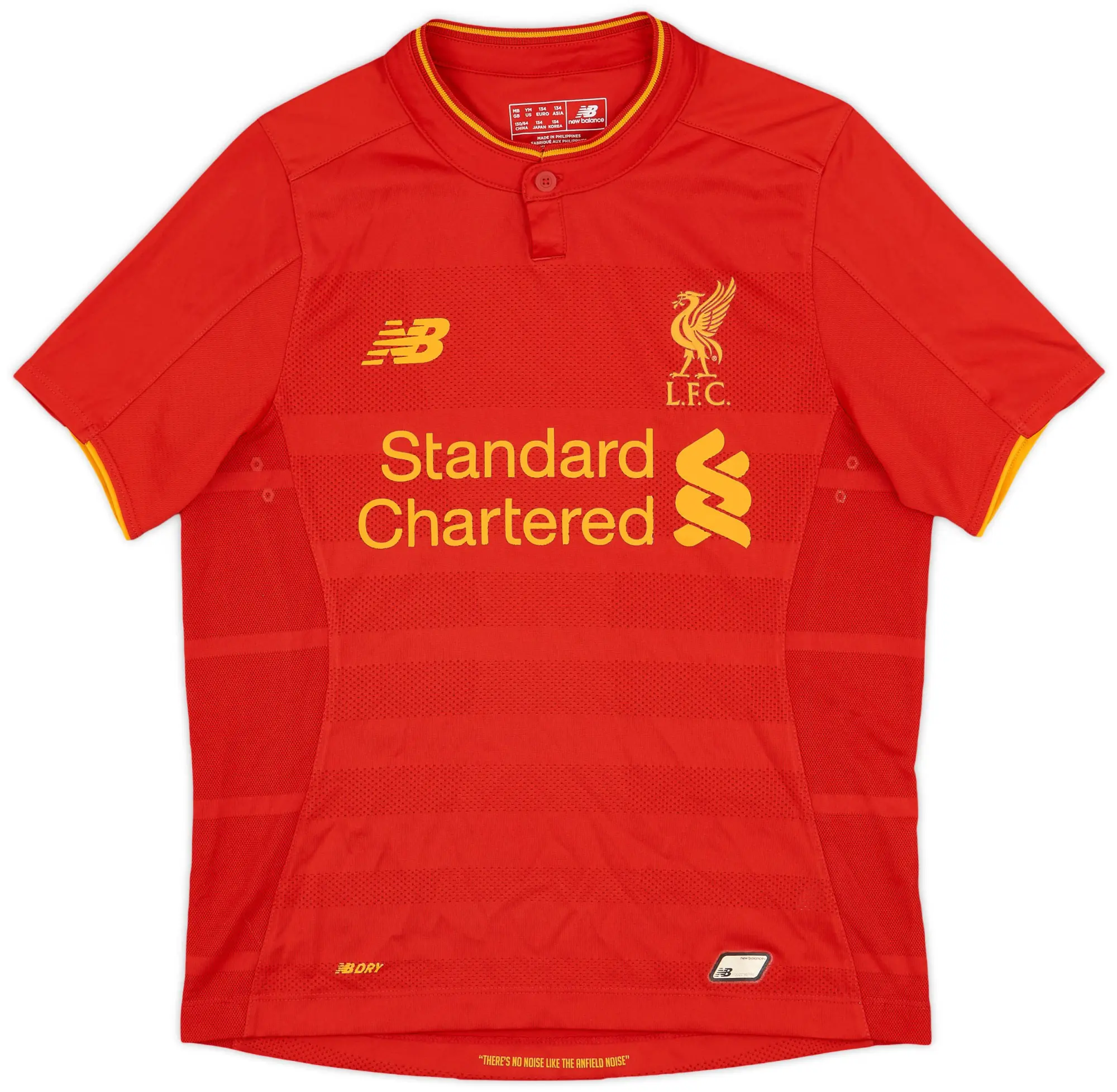 NewBalance 2016-17 Liverpool Home Shirt - 8/10 - (M.Boys)