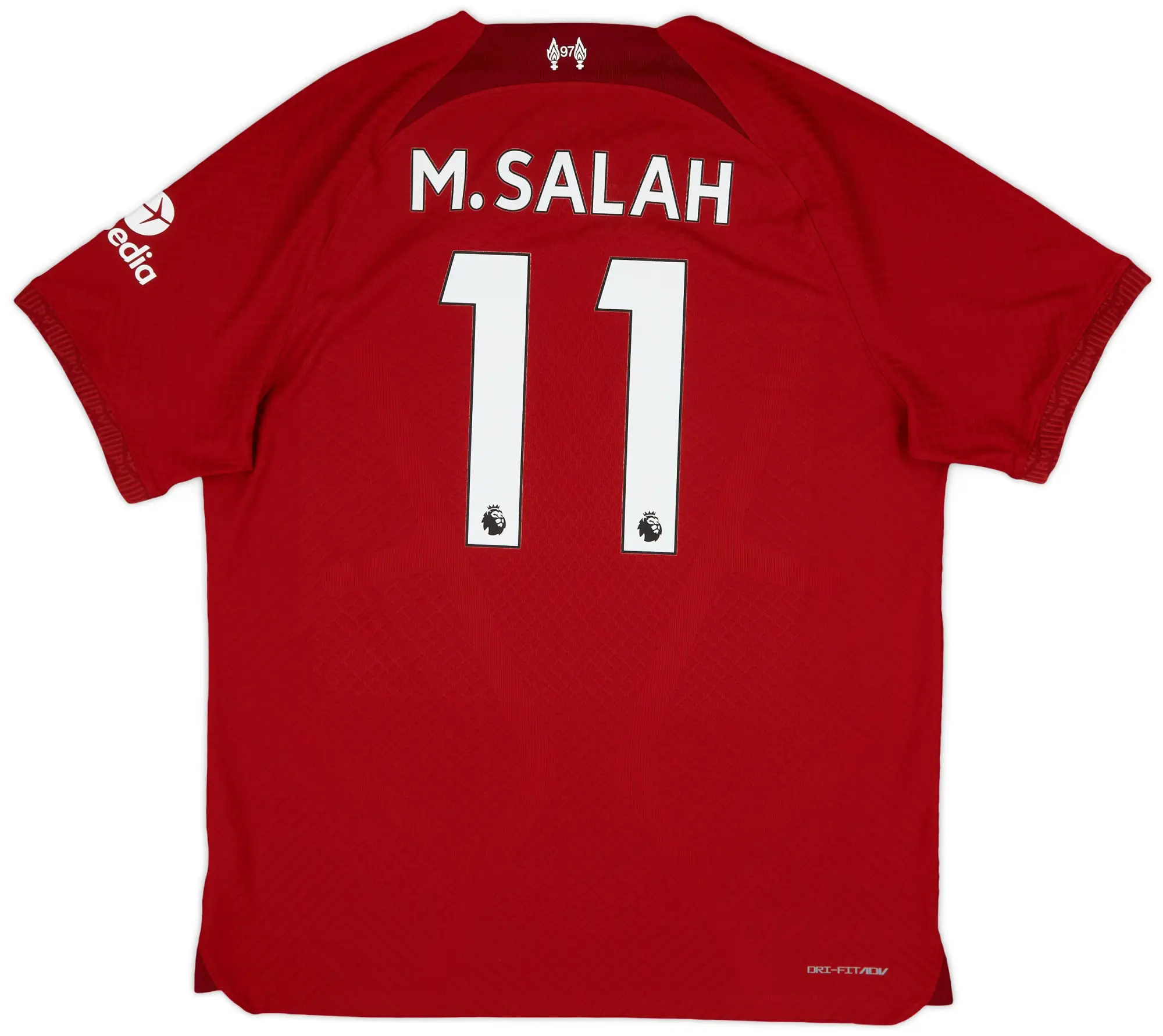 Nike 2022-23 Liverpool Authentic Home Shirt M.Salah #11 - 10/10 - (XL)