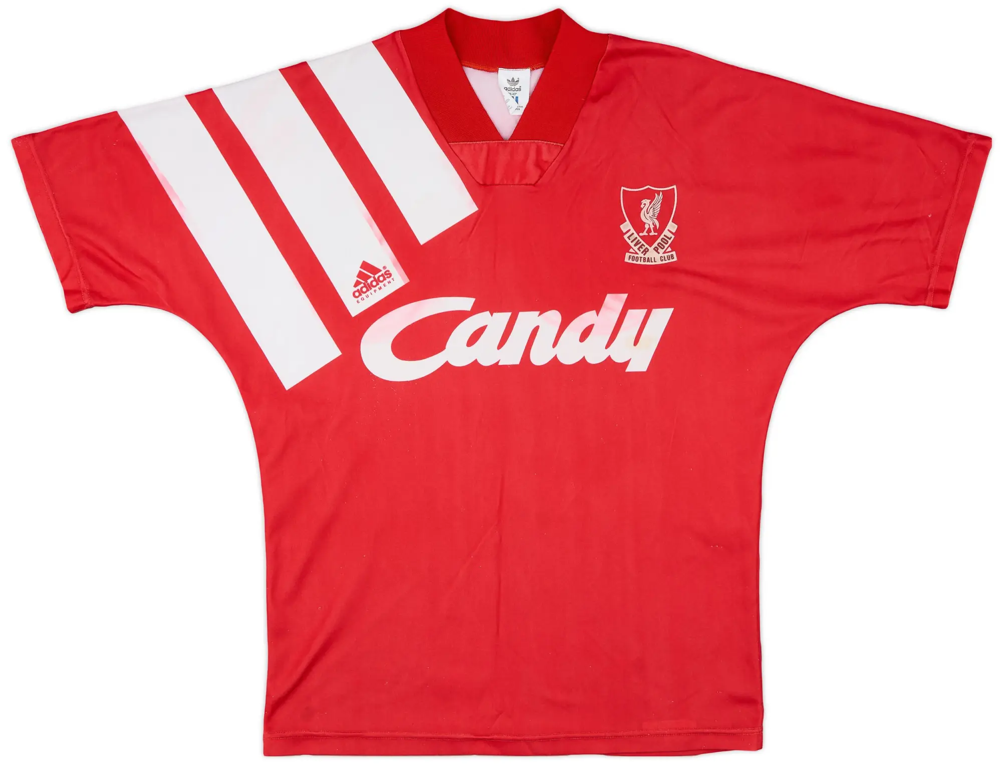 adidas 1991-92 Liverpool Home Shirt - 6/10 - (M)