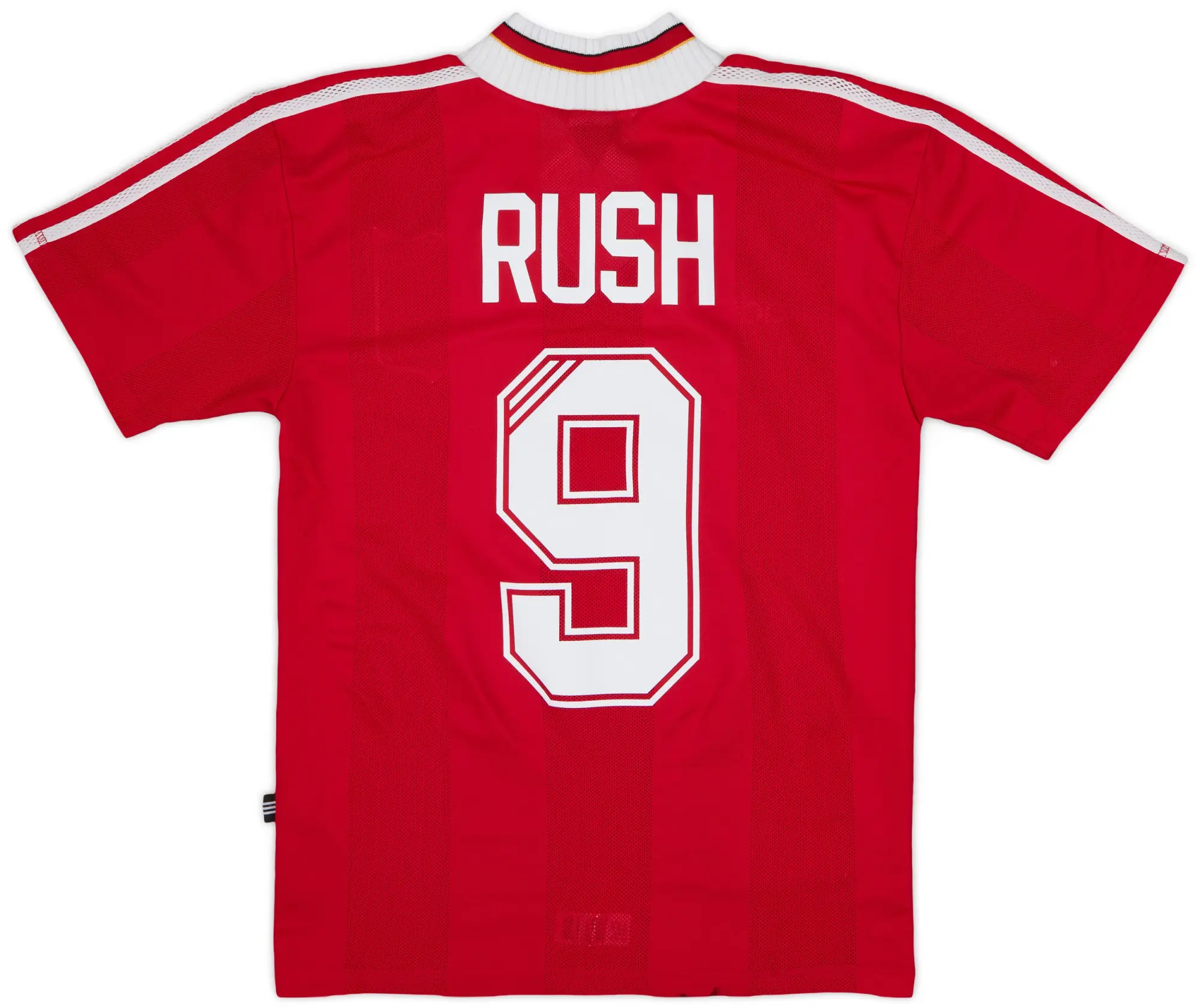 adidas 1995-96 Liverpool Home Shirt Rush #9 - 7/10 - (S)
