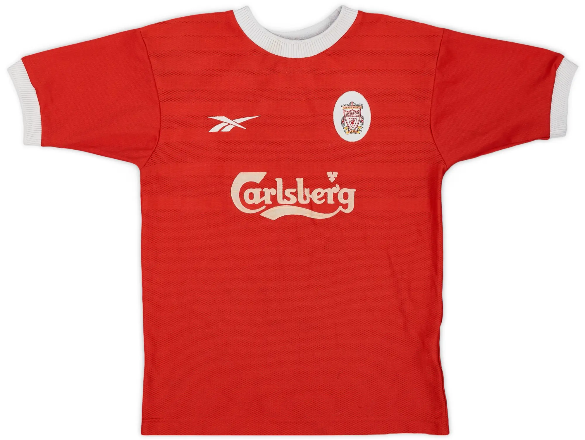 Reebok 1998-00 Liverpool Home Shirt - 6/10 - (M.Boys)