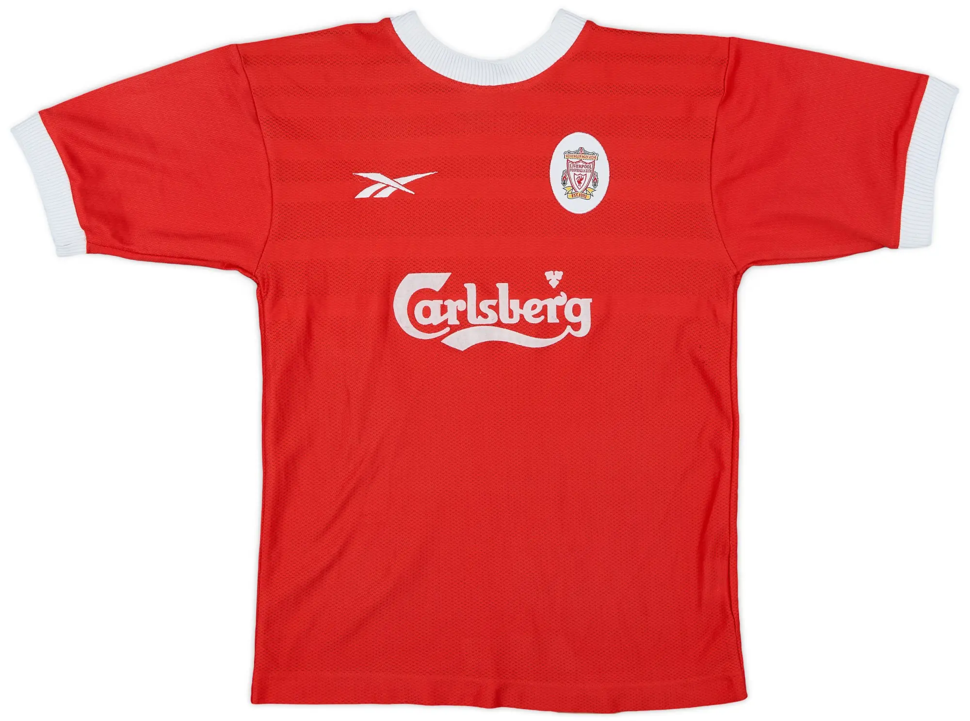 Reebok 1998-00 Liverpool Home Shirt - 9/10 - (S.Boys)