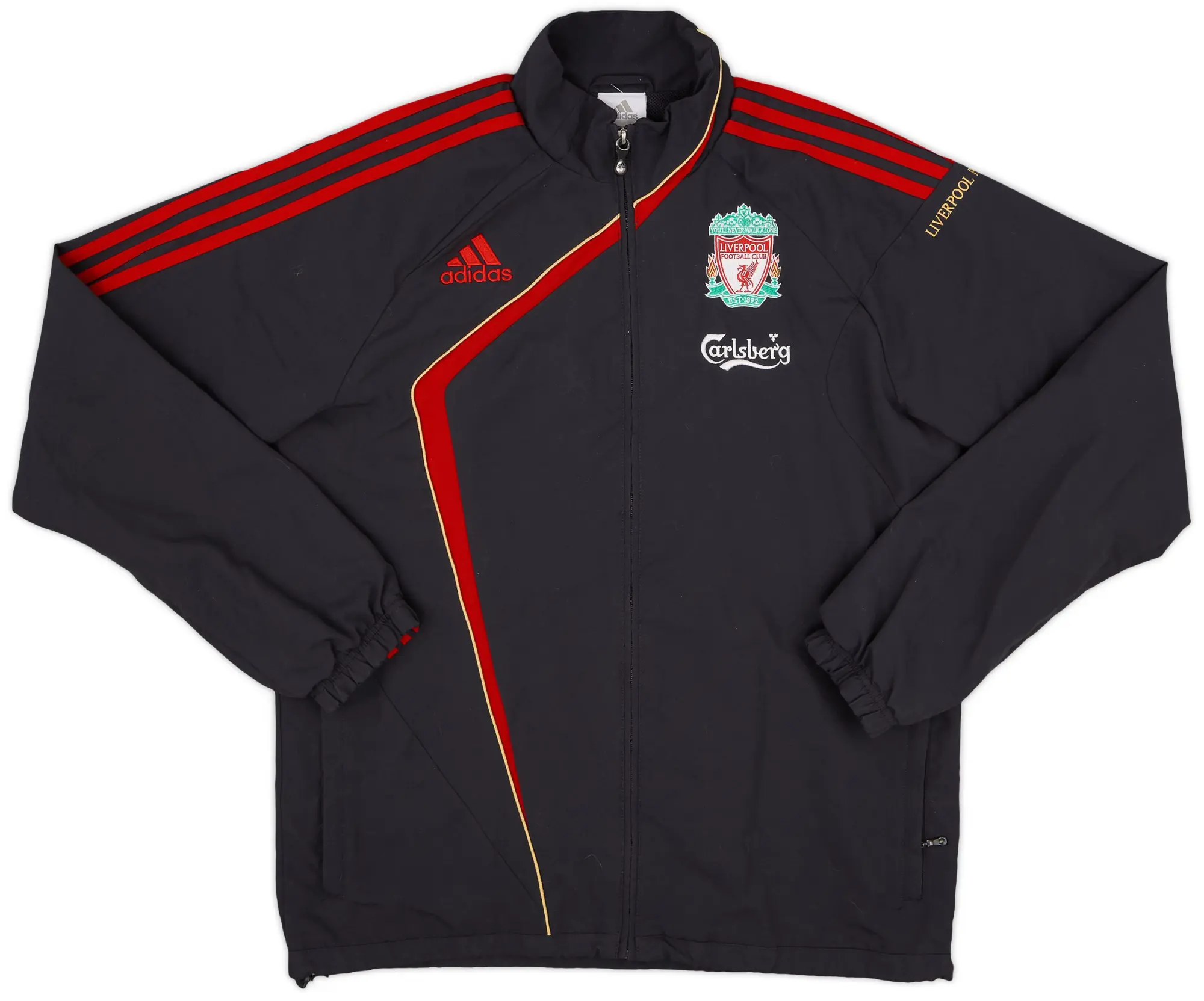 2009-10 Liverpool adidas Track Jacket - 9/10 - (M)