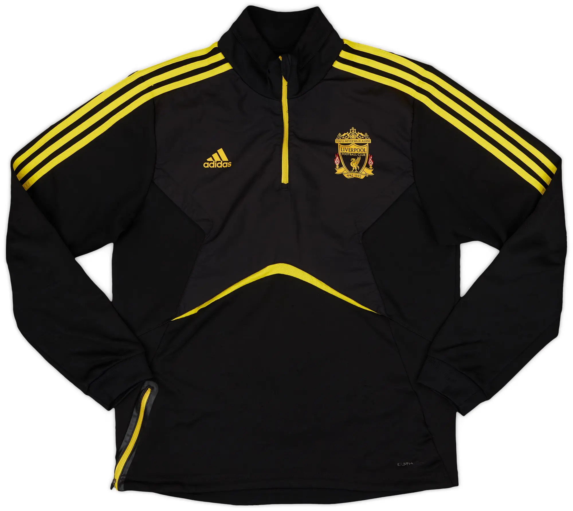 2010-11 Liverpool adidas 1/4 Zip Training Top - 6/10 - (L)