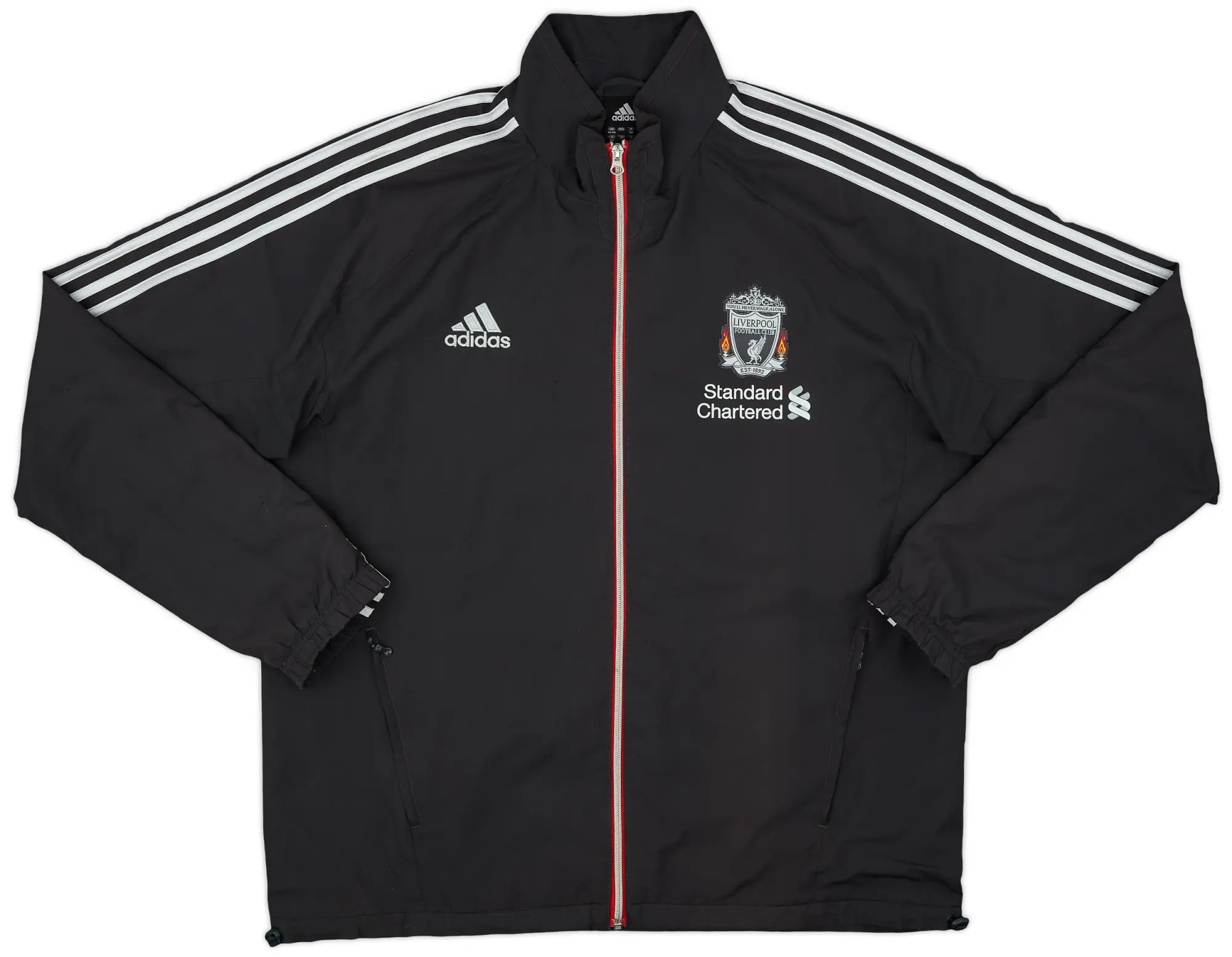 2011-12 Liverpool adidas Track Jacket - 8/10 - (XL)