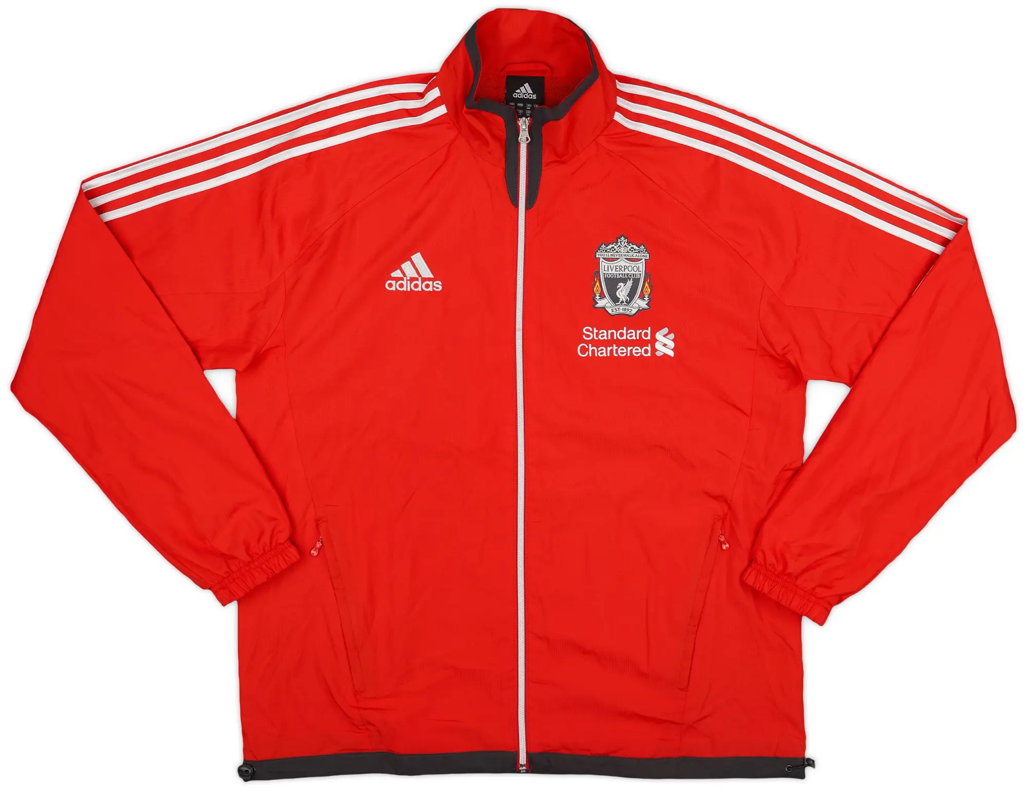 2011-12 Liverpool adidas Track Jacket - 10/10 - (L)