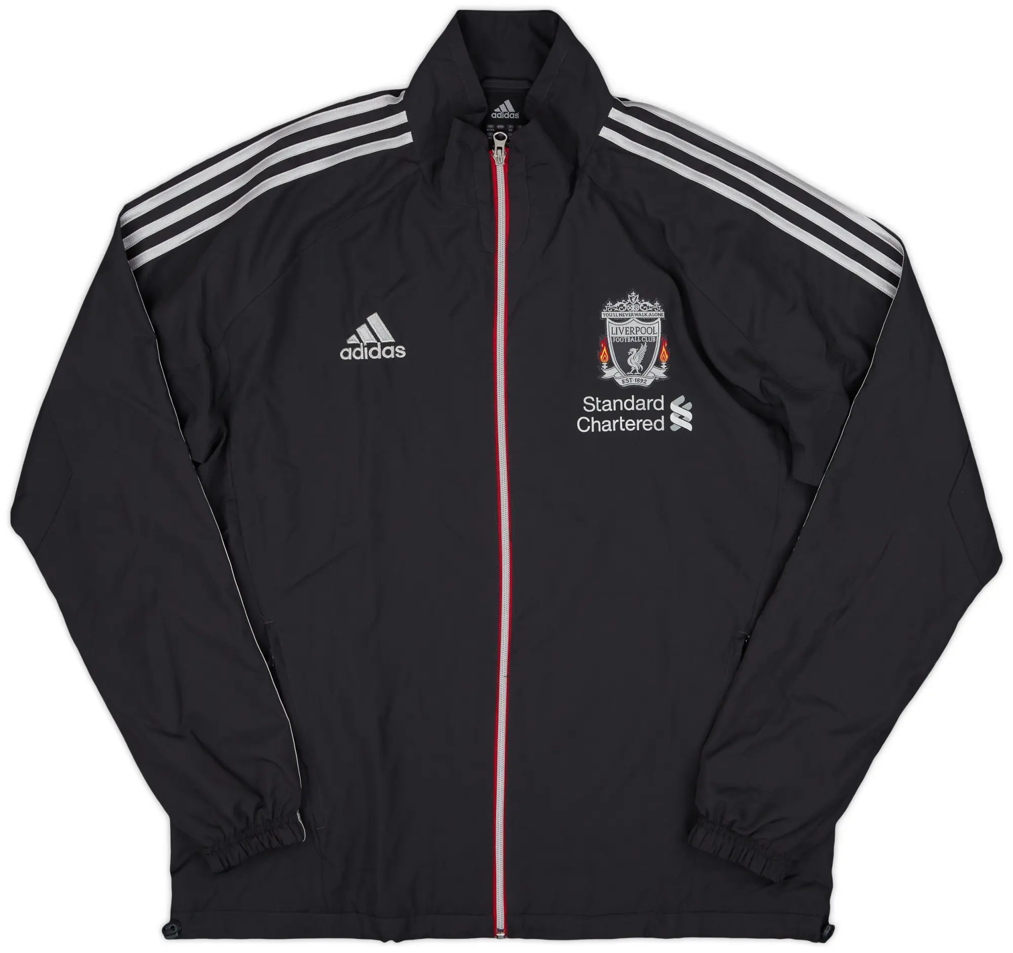 2011-12 Liverpool adidas Rain Jacket - 9/10 - (L)