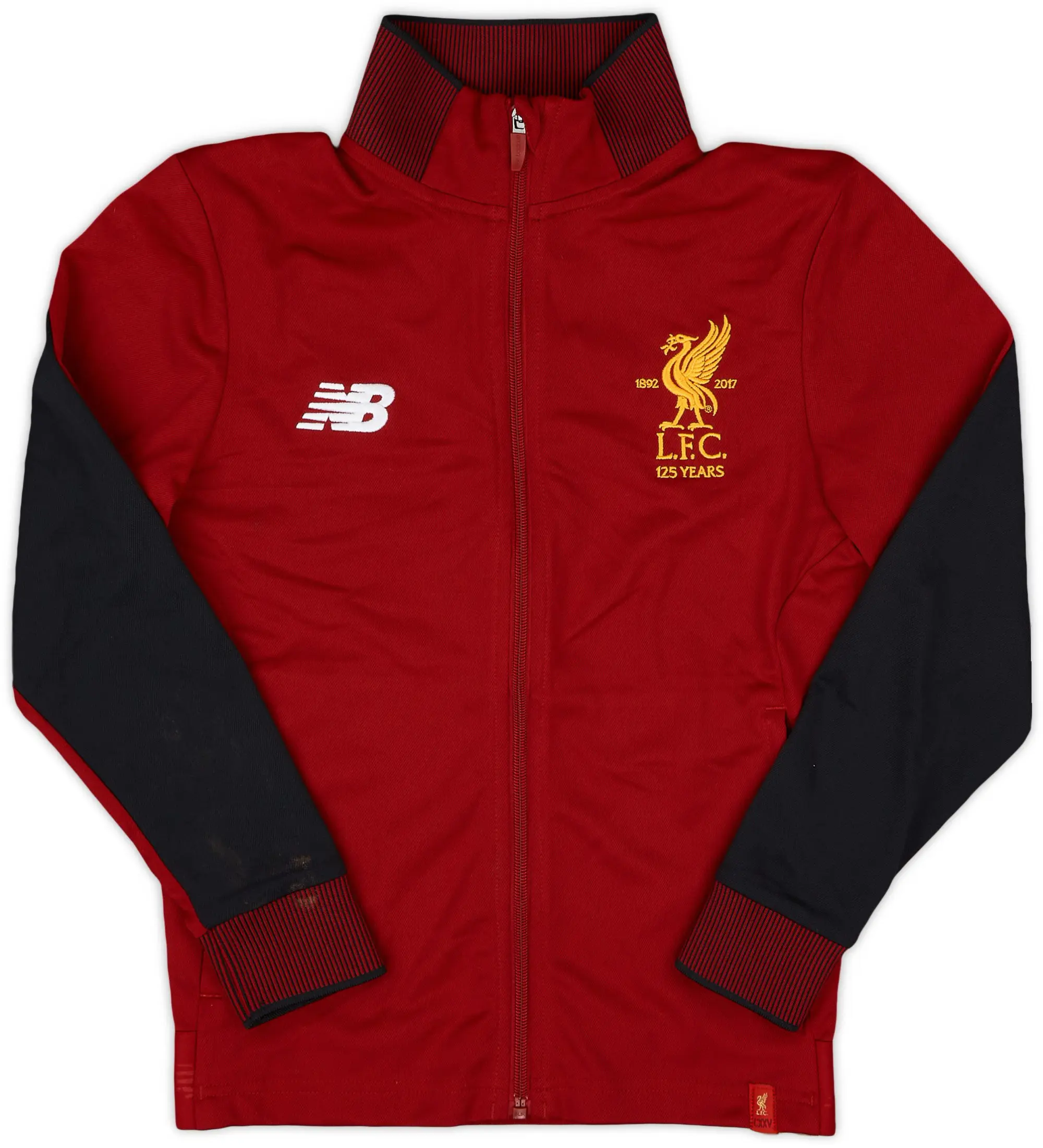 2017-18 Liverpool New Balance Track Jacket - 8/10 - (M.Boys)