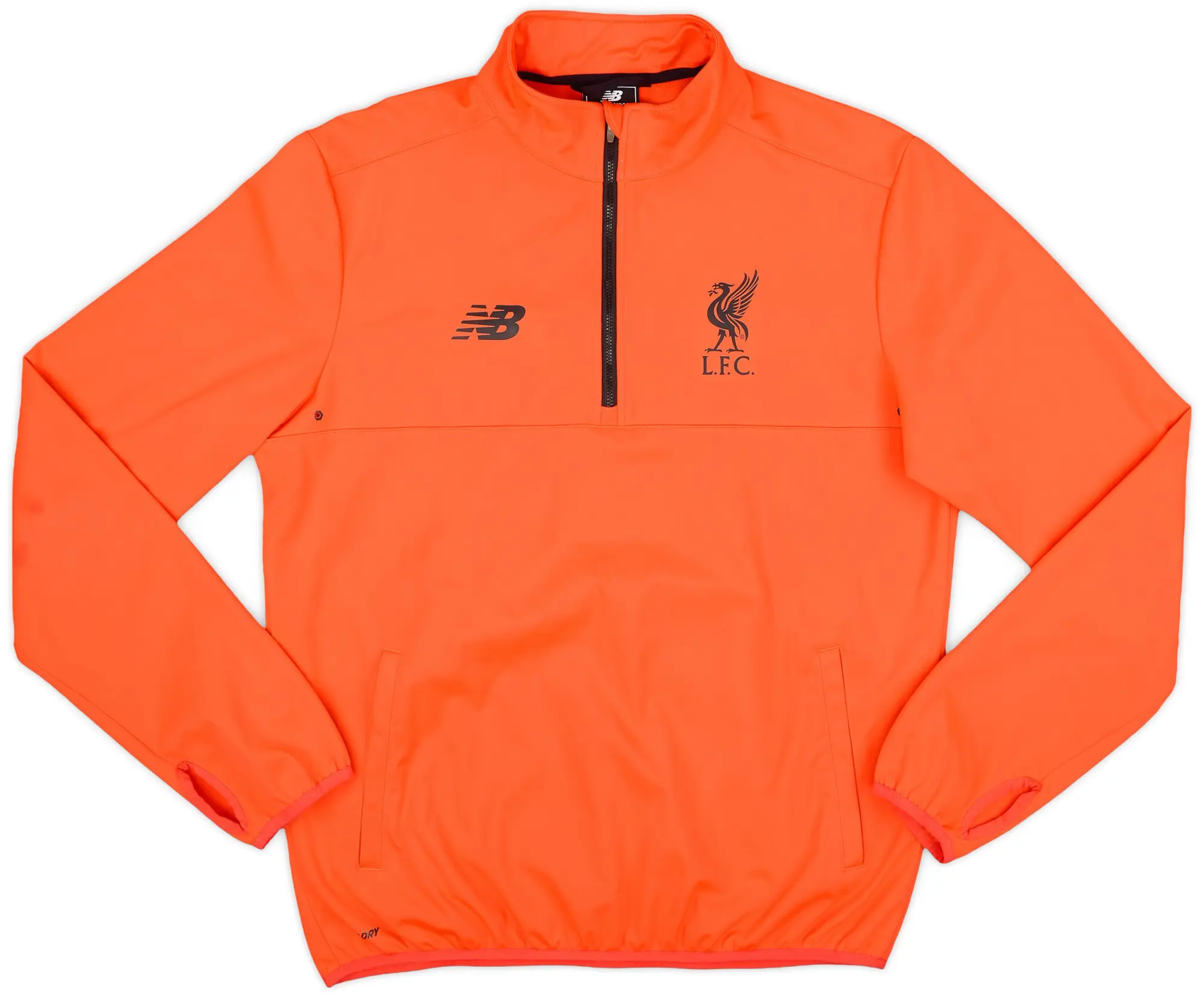 2016-17 Liverpool New Balance 1/4 Zip Drill Top - 6/10 - (M)