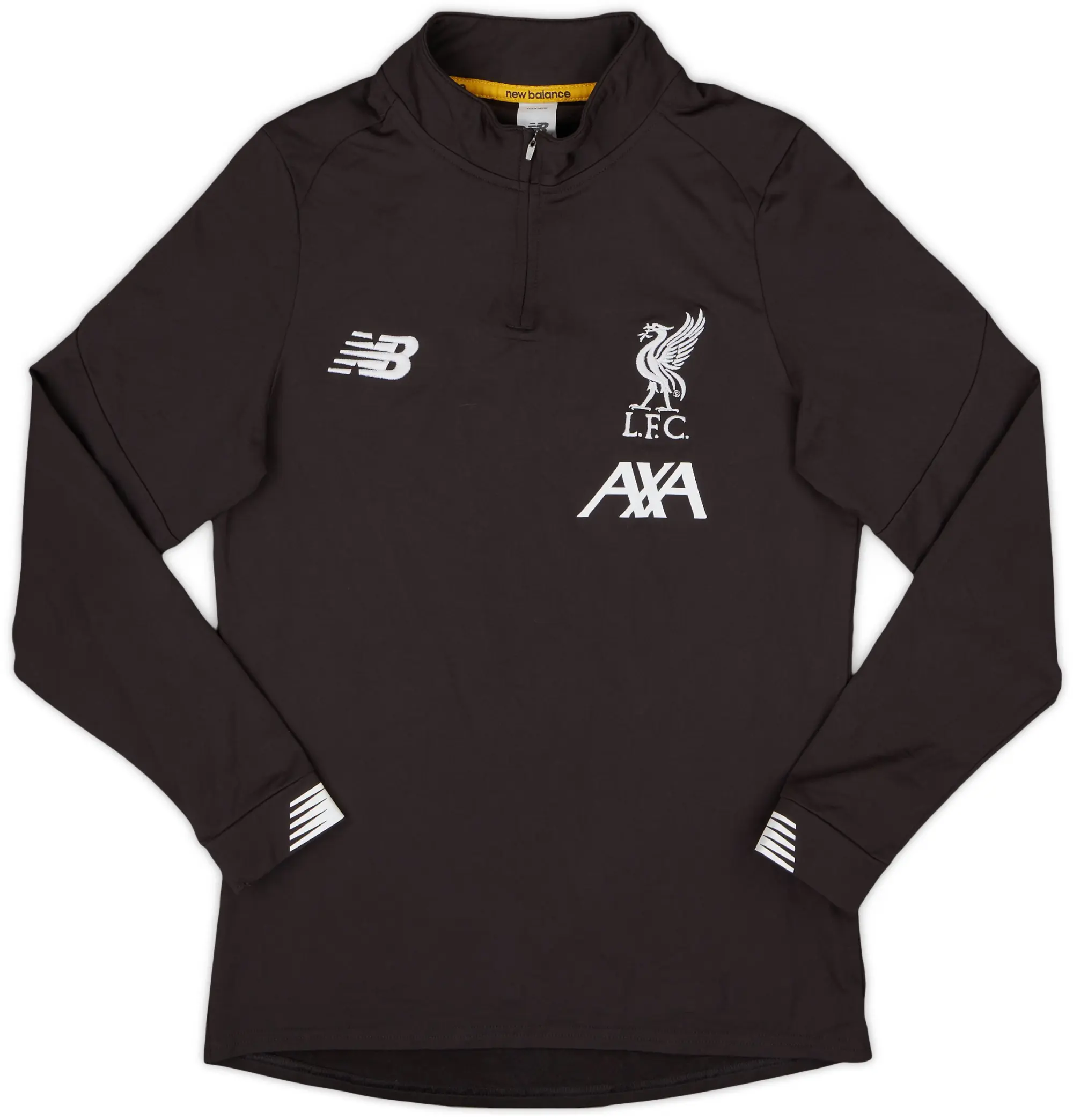 2019-20 Liverpool New Balance 1/4 Zip Drill Top - 8/10 - (S.Boys)