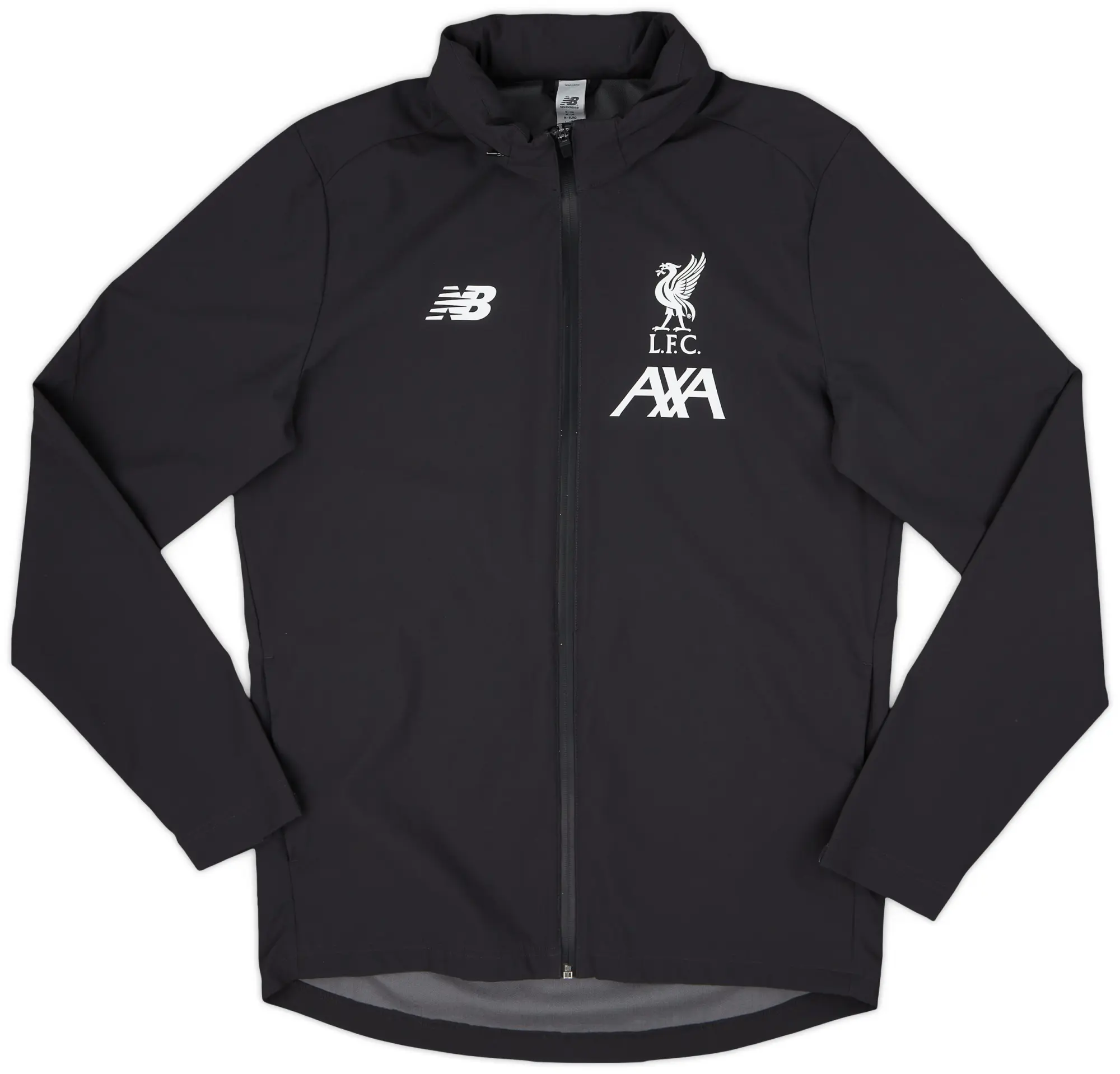 2019-20 Liverpool New Balance Hooded Track Jacket - 9/10 - (M)