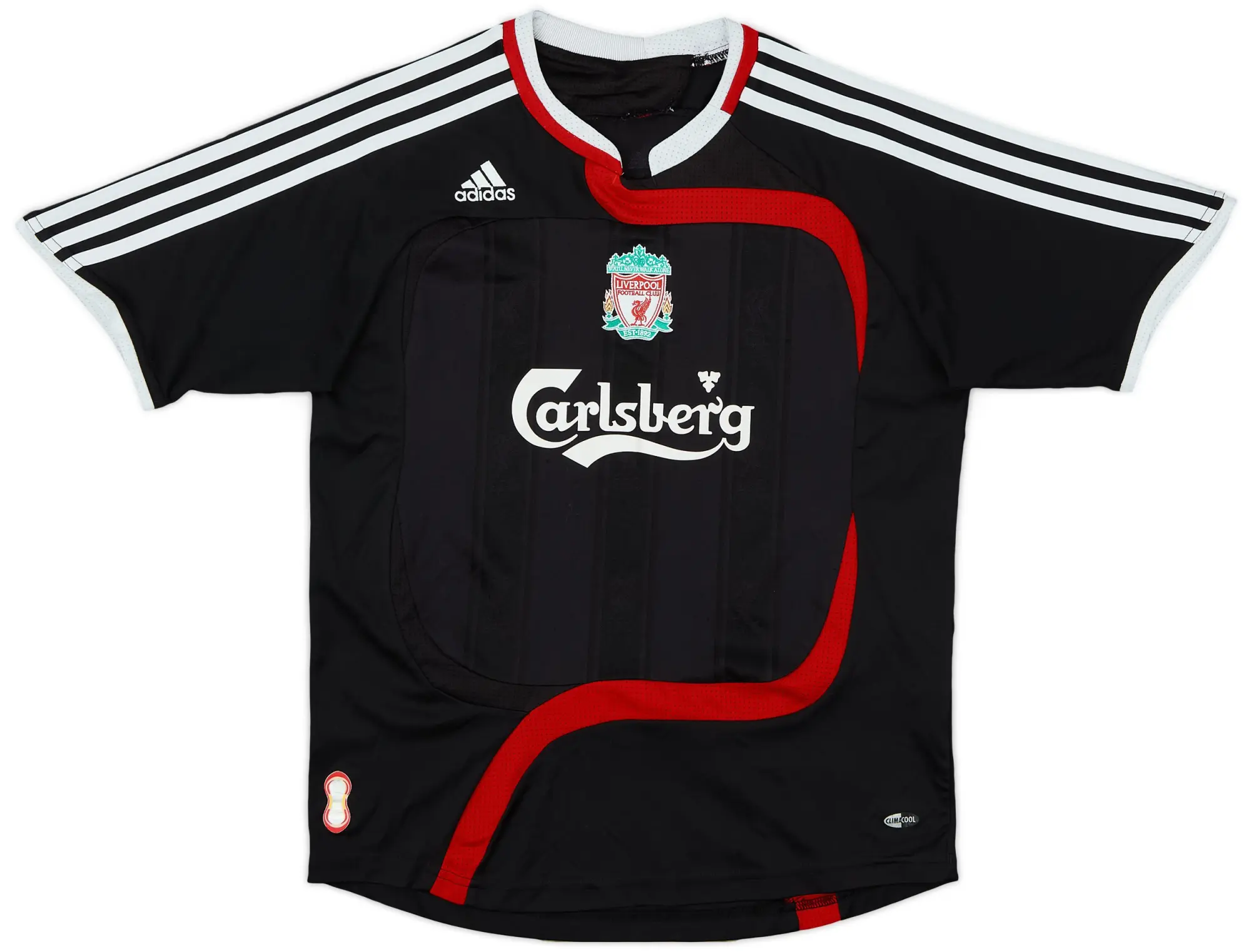 adidas 2007-08 Liverpool Third Shirt - 9/10 - (M.Boys)