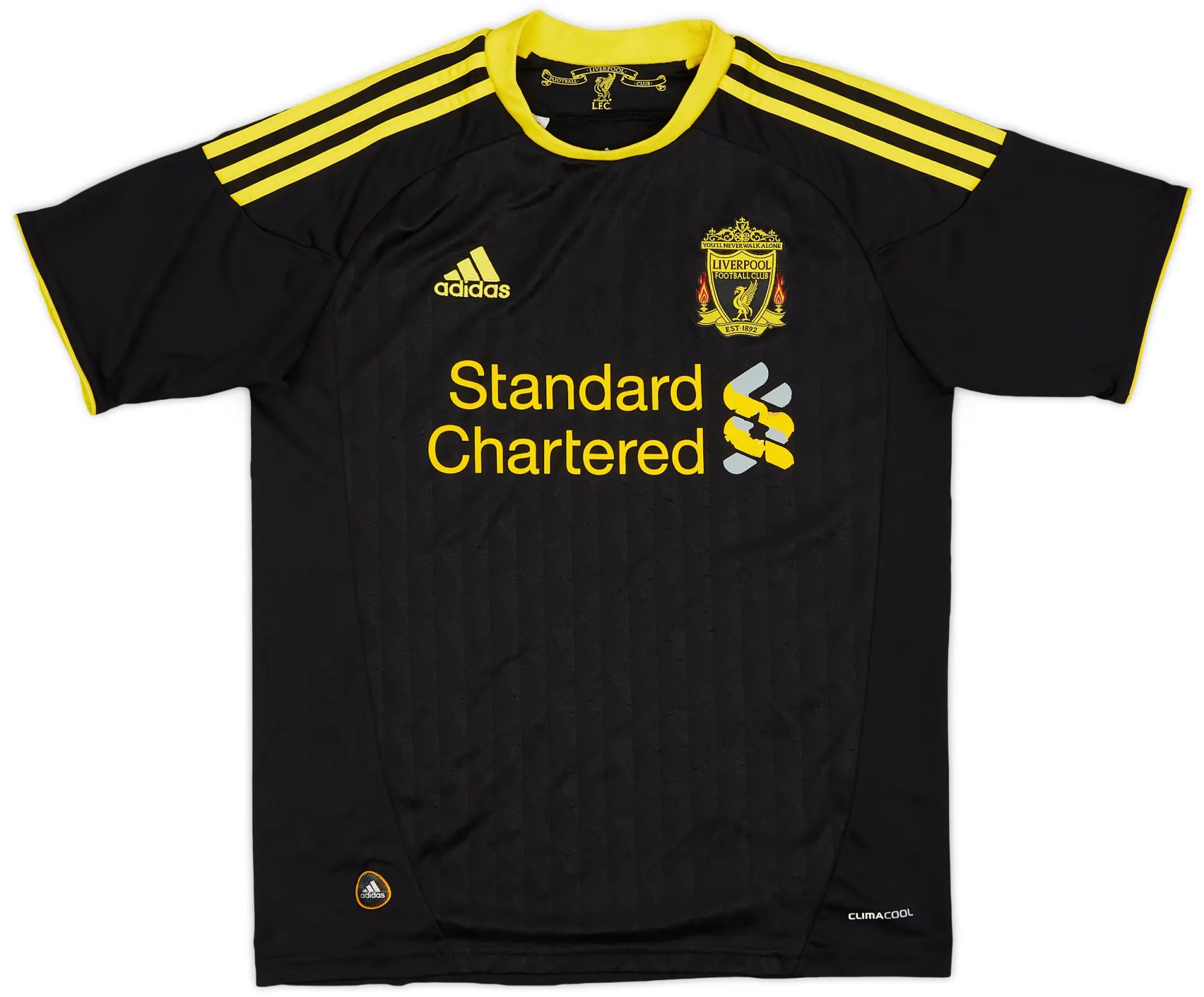 adidas 2010-11 Liverpool Third Shirt - 5/10 - (L.Boys)