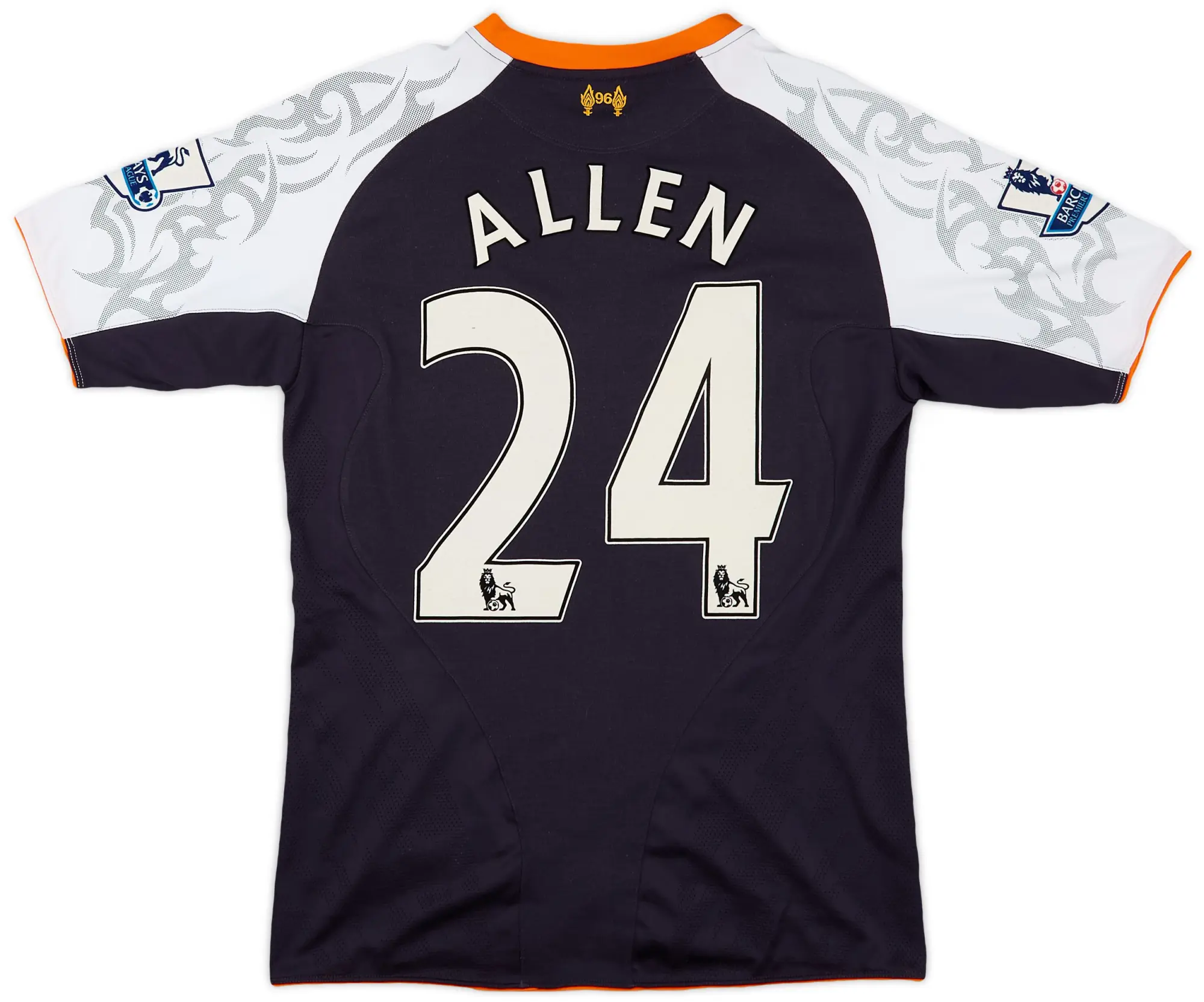 2012-13 Liverpool Third Shirt Allen #24 - 6/10 - (S)
