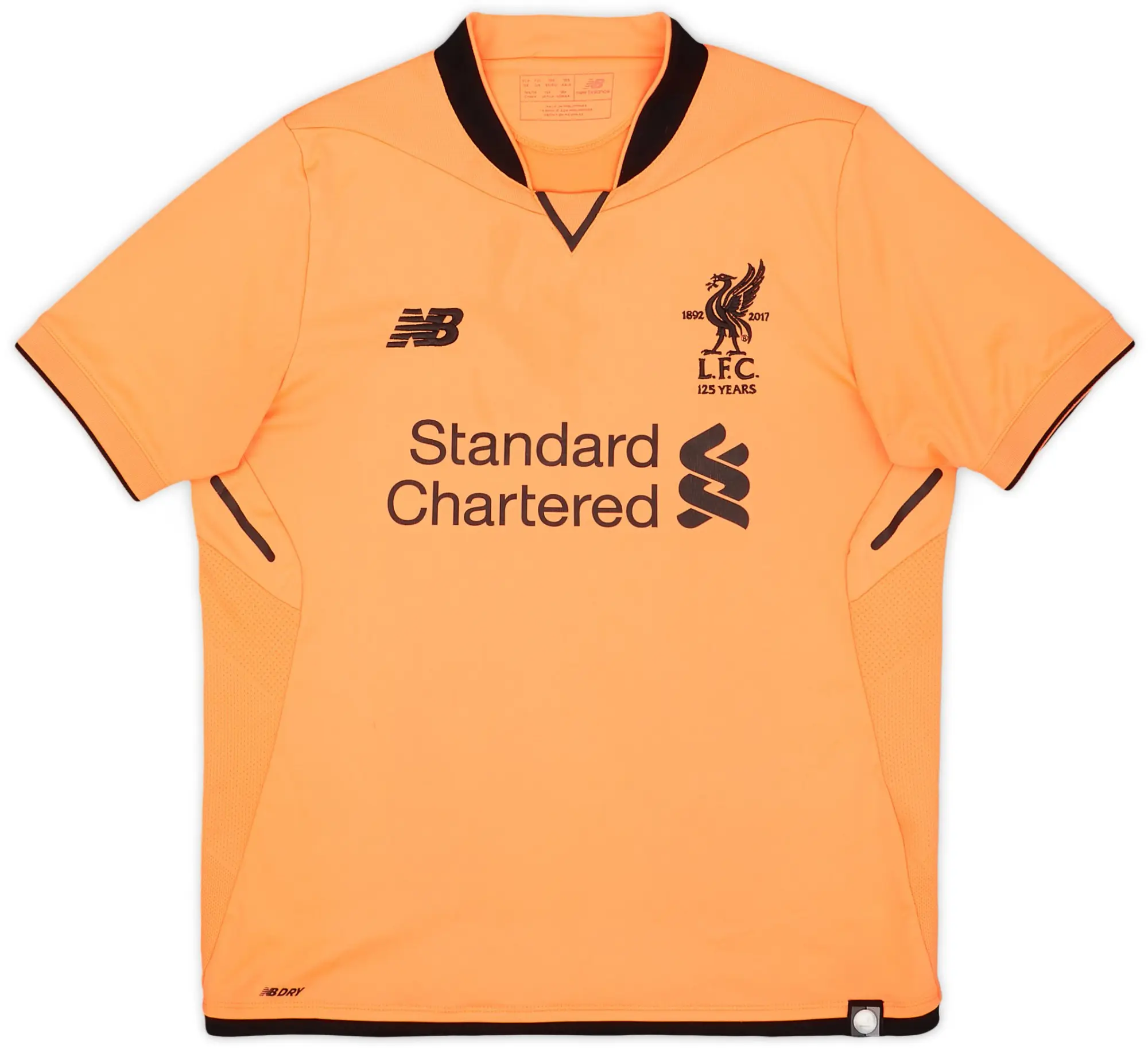 NewBalance 2017-18 Liverpool 125 Years Third Shirt - 6/10 - (XL.Boys)