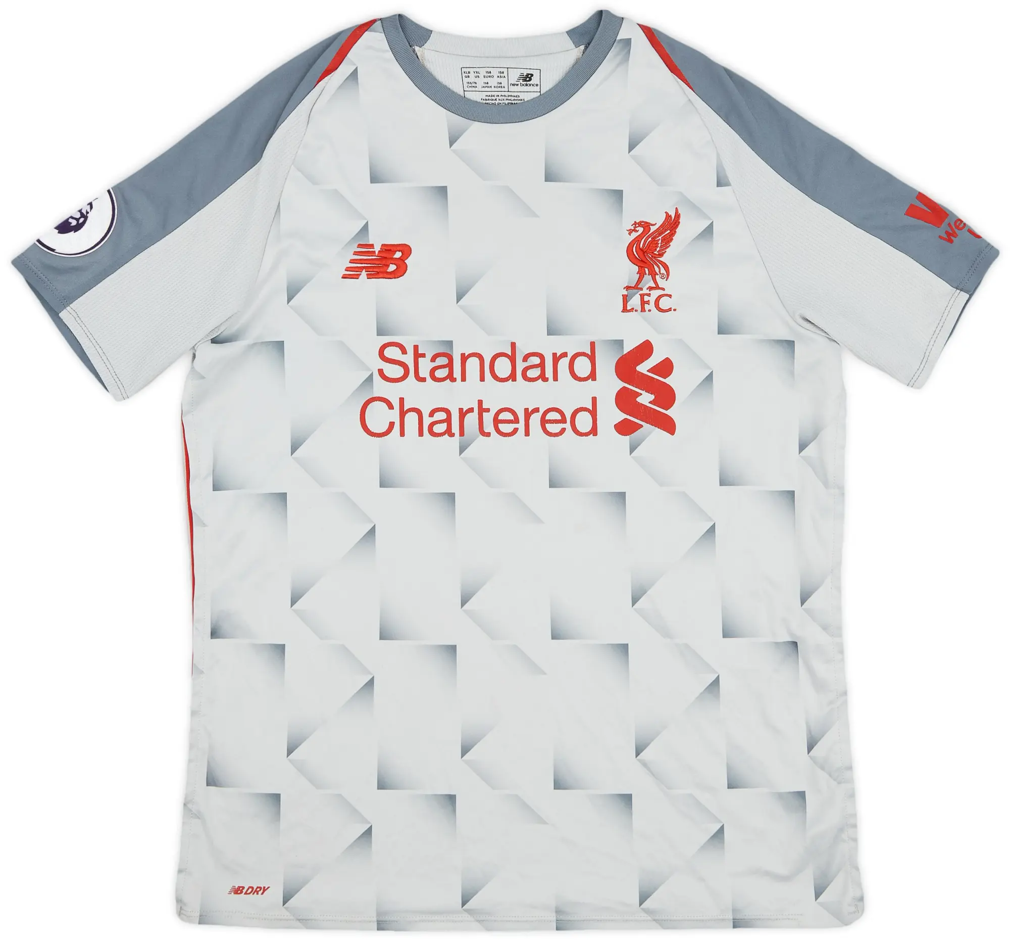 NewBalance 2018-19 Liverpool Third Shirt - 7/10 - (XL.Boys)
