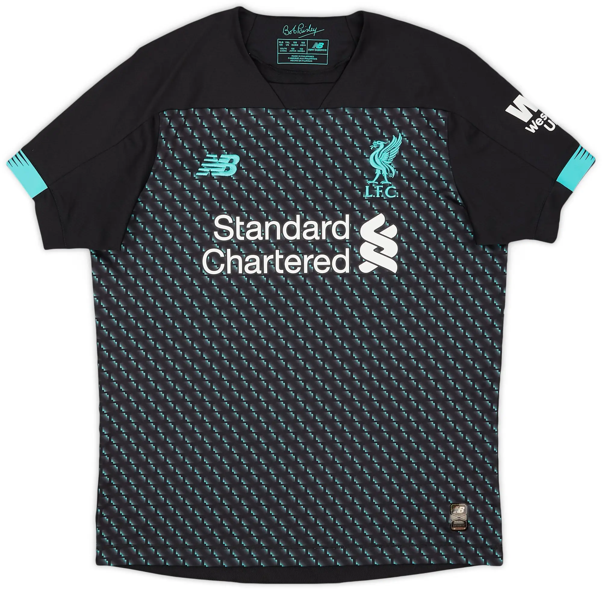 NewBalance 2019-20 Liverpool Third Shirt - 8/10 - (XL.Boys)