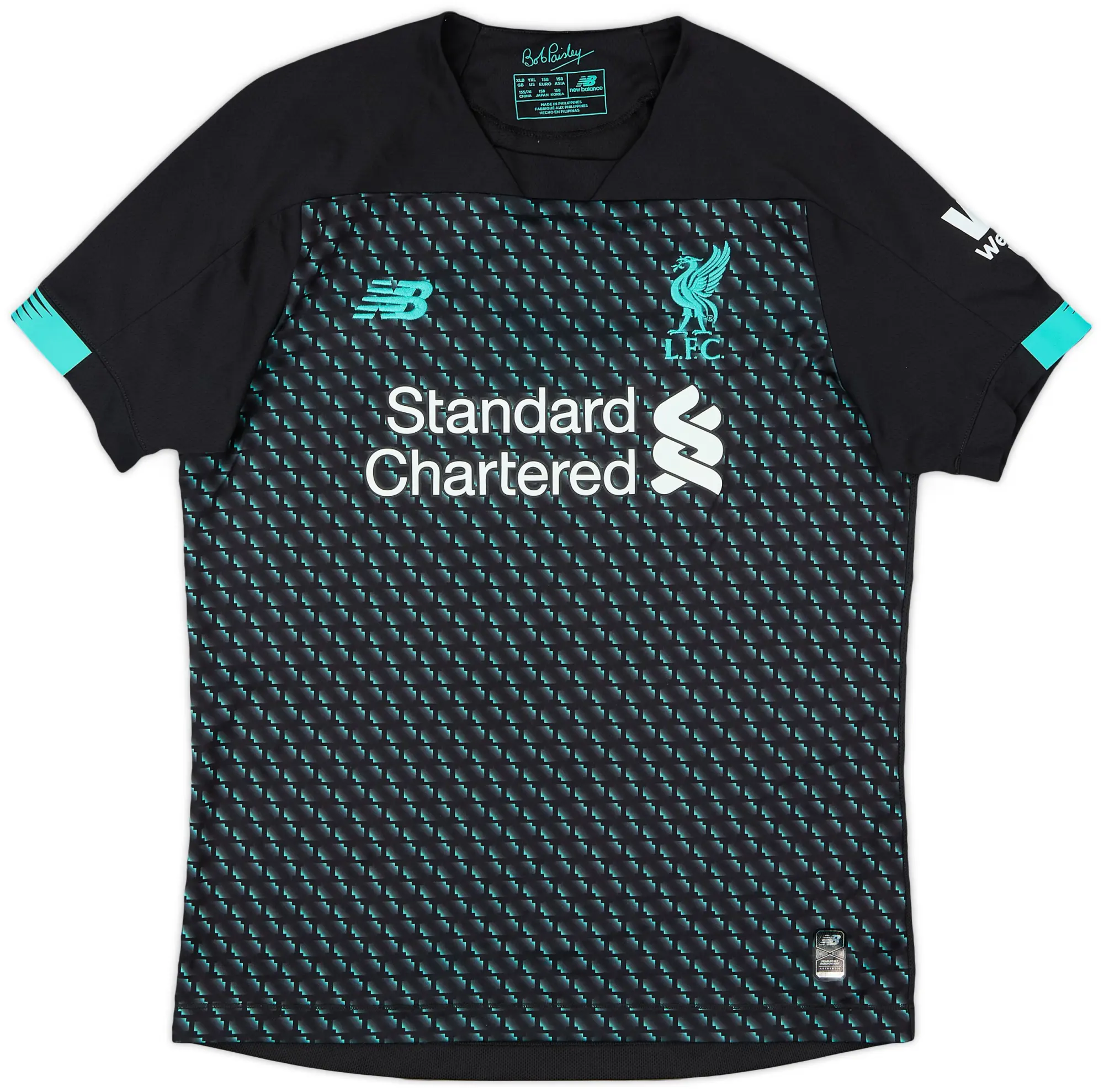 NewBalance 2019-20 Liverpool Third Shirt - 9/10 - (XL.Boys)
