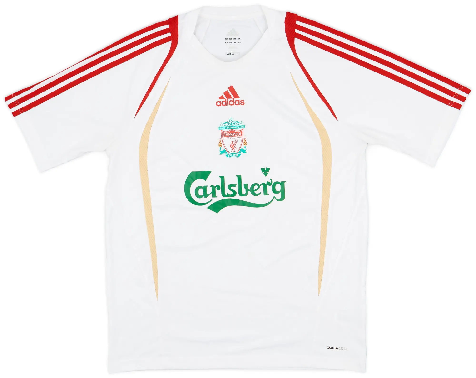 2009-10 Liverpool adidas Training Shirt - 7/10 - (M/L)