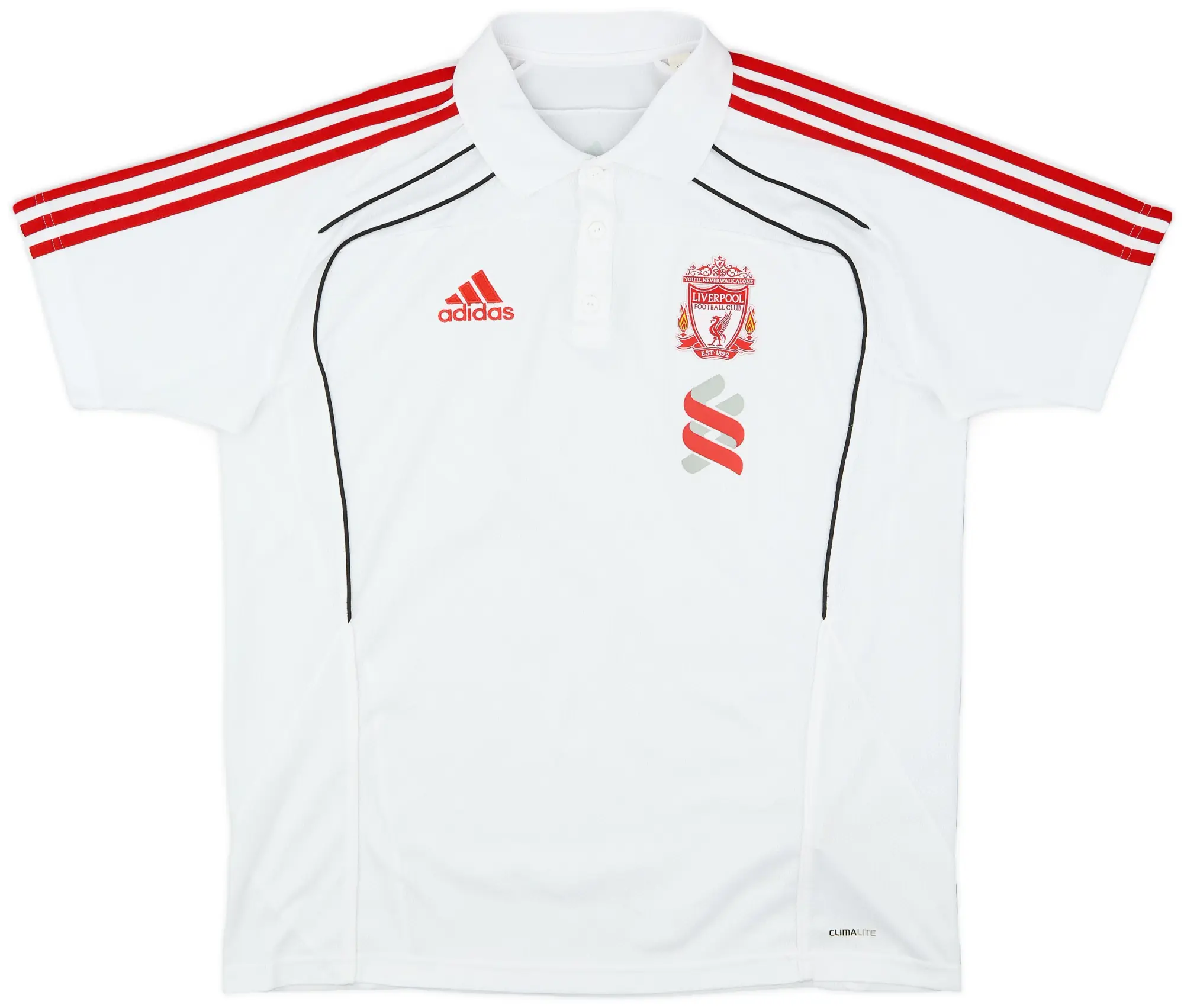 2010-11 Liverpool adidas Polo Shirt - 9/10 - (L/XL)