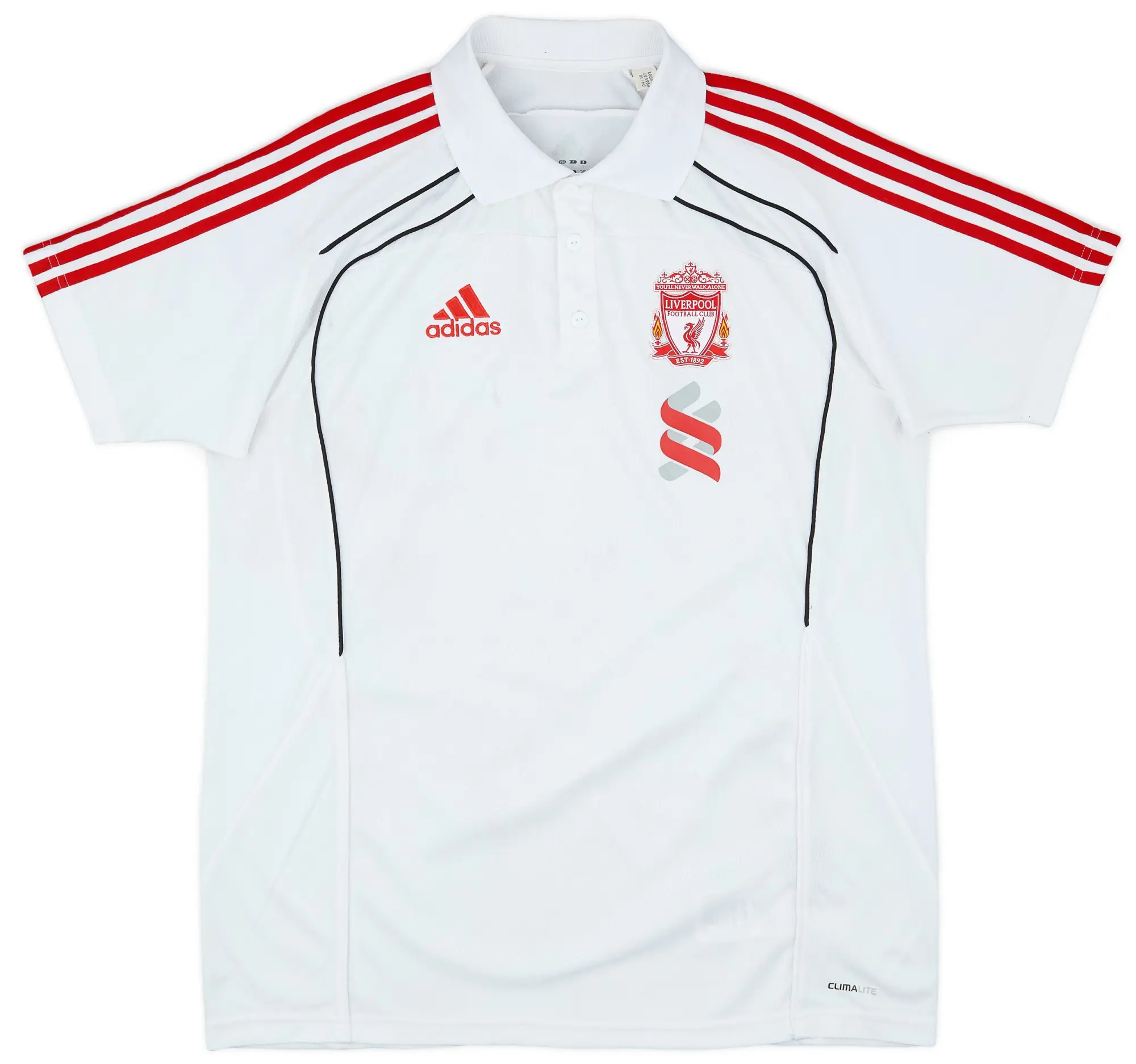 2010-11 Liverpool adidas Polo Shirt - 6/10 - (L)