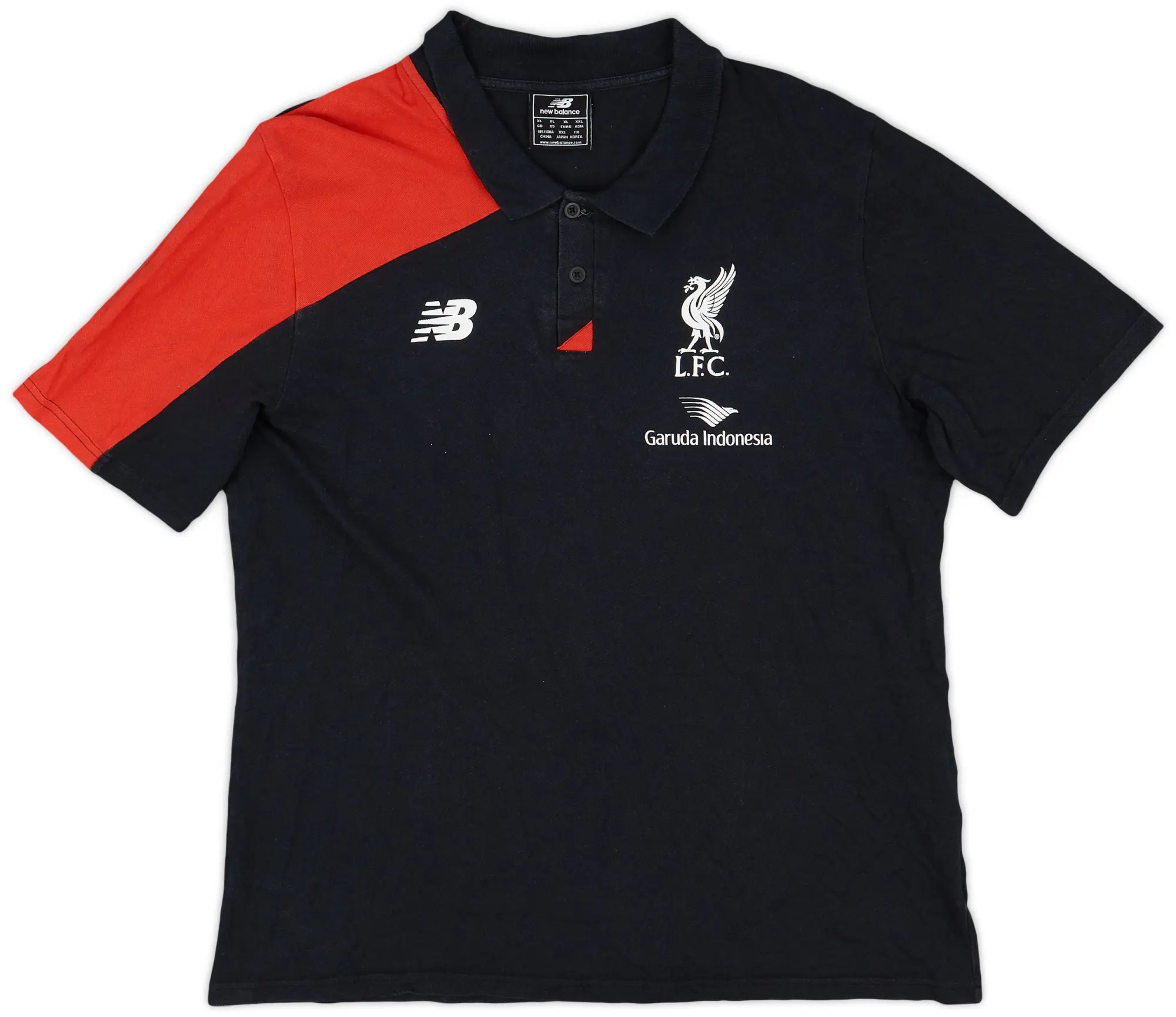 2015-16 Liverpool New Balance Polo Shirt - 7/10 - (XL)