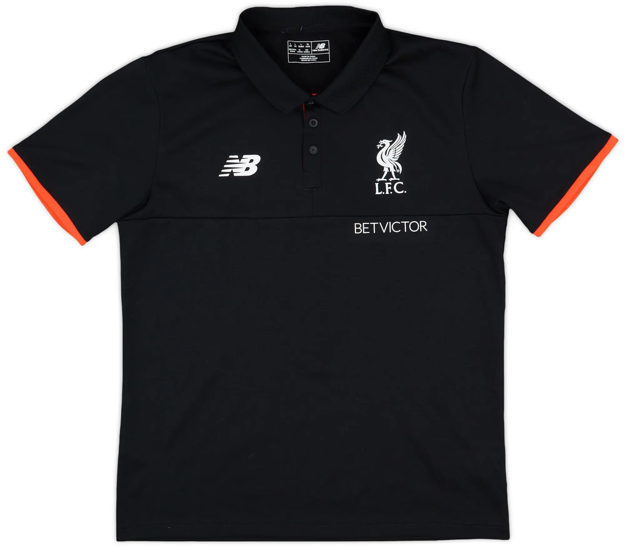 2016-17 Liverpool New Balance Polo Shirt - 9/10 - (L)