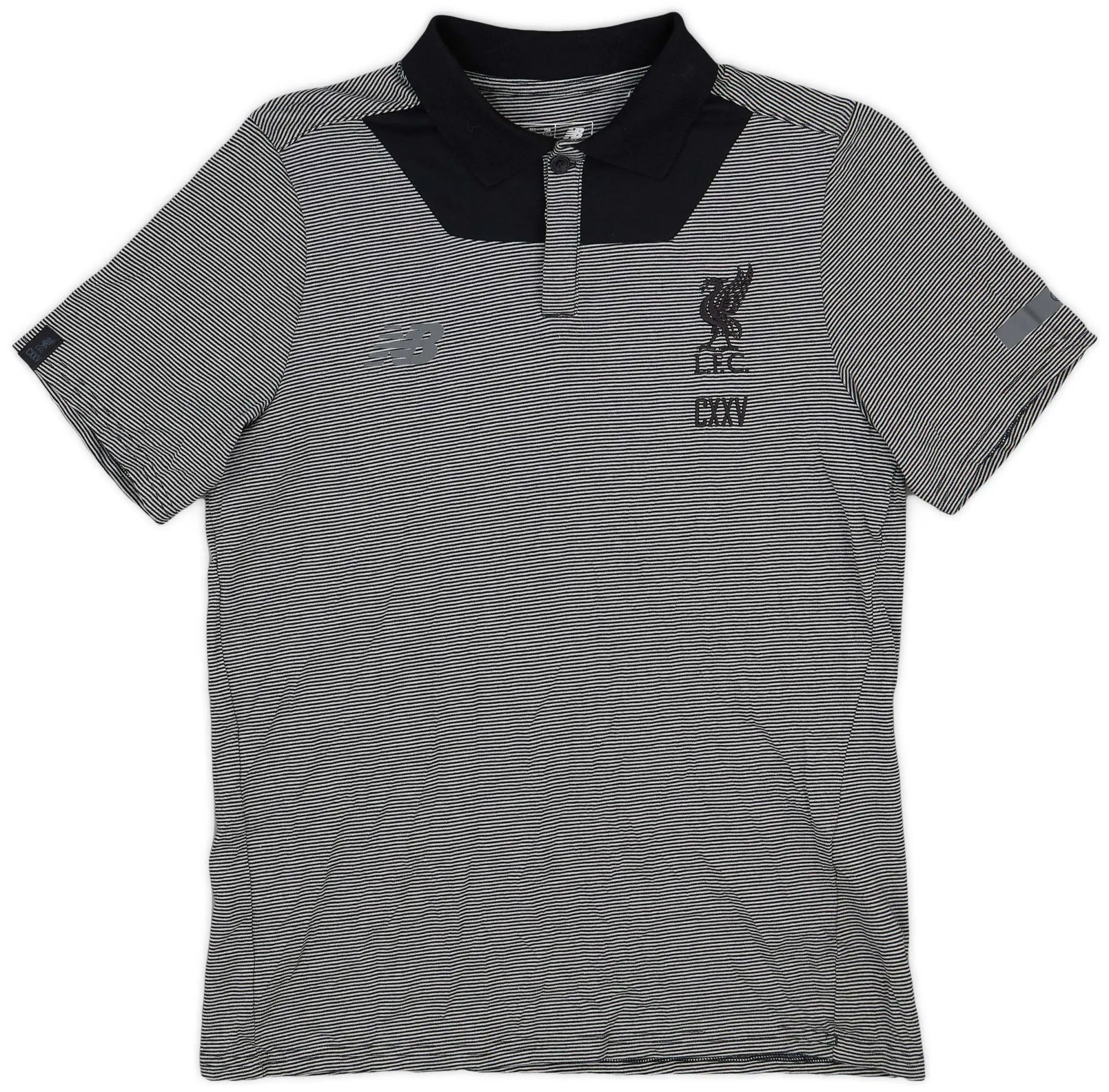 2017-18 Liverpool New Balance Polo Shirt - 8/10 - (XL.Boys)