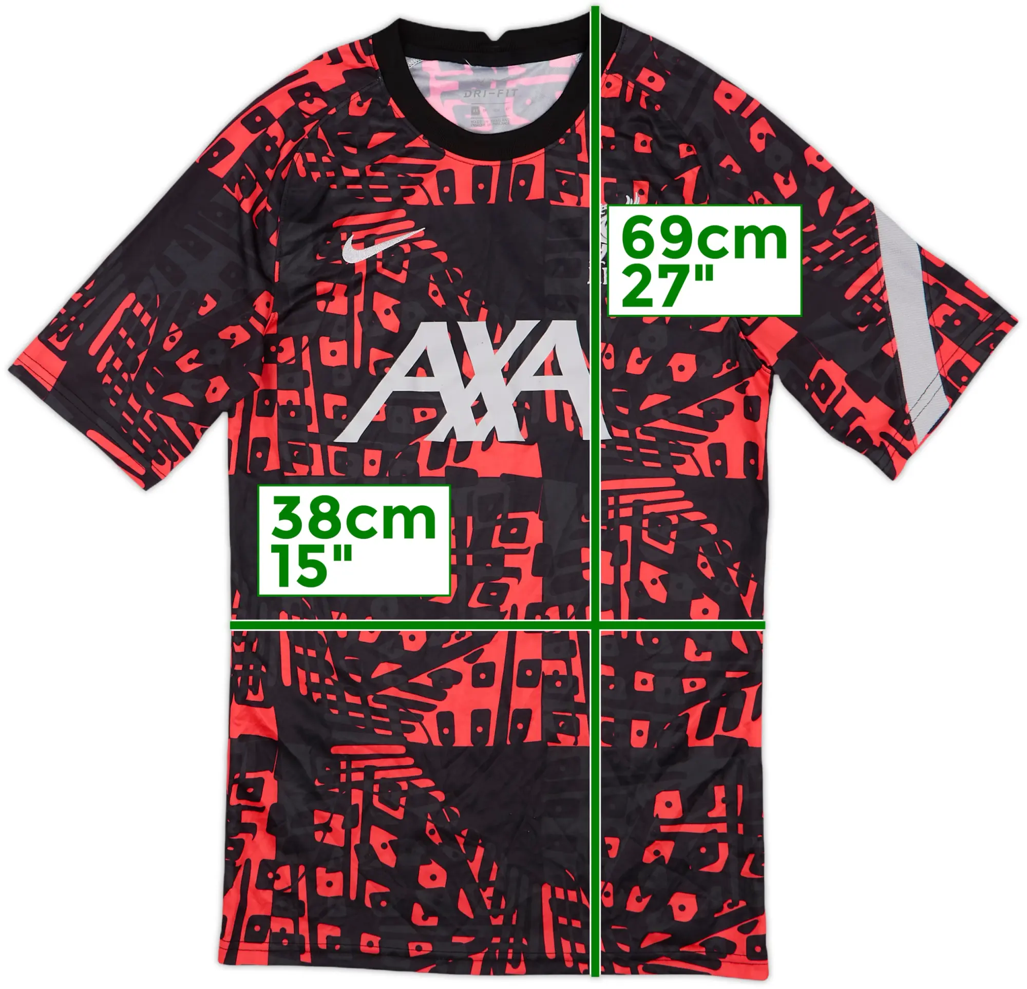 2020-21 Liverpool Nike Training Shirt - 8/10 - (S)