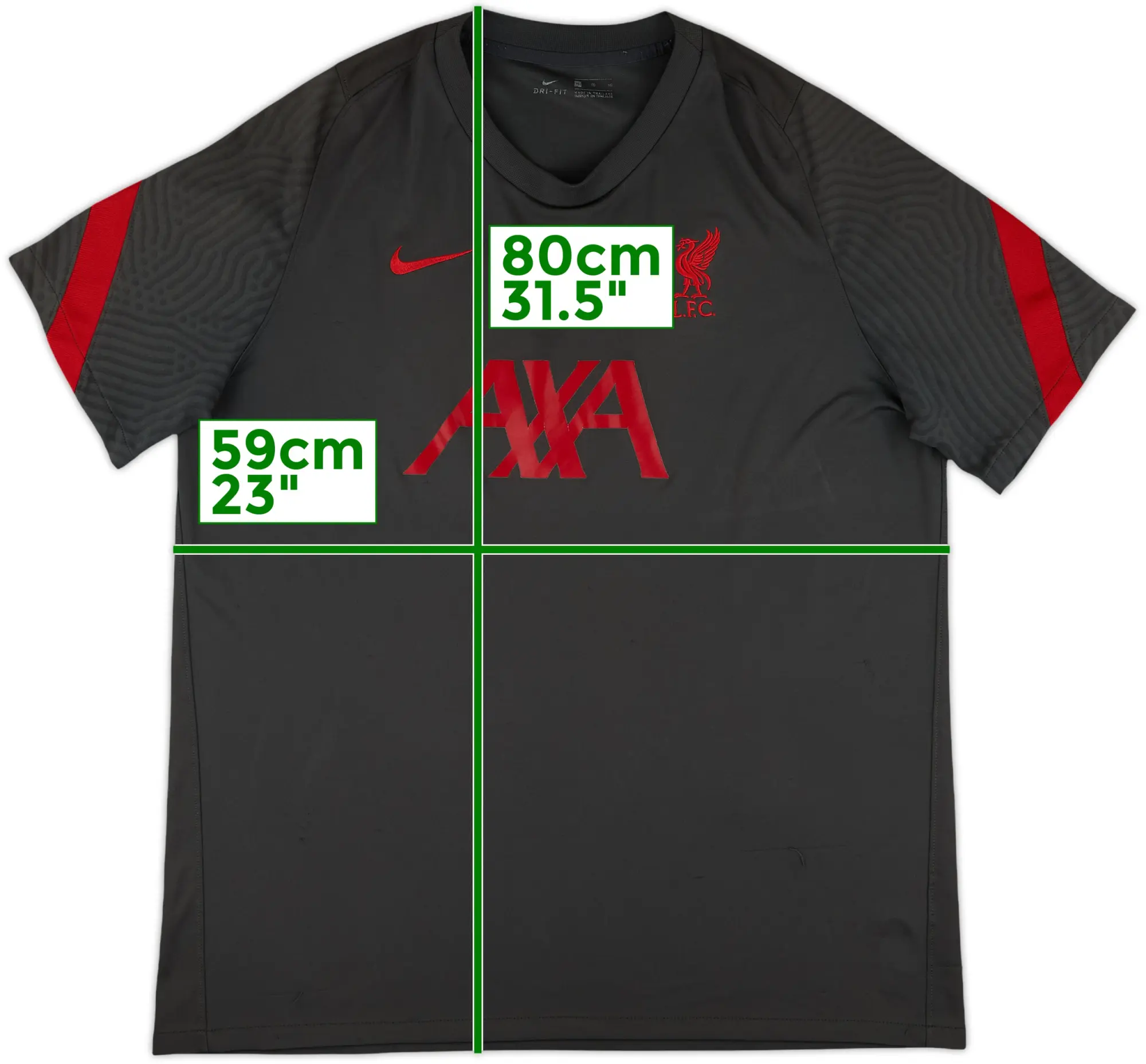 2021-22 Liverpool Nike Training Shirt - 9/10 - (L)
