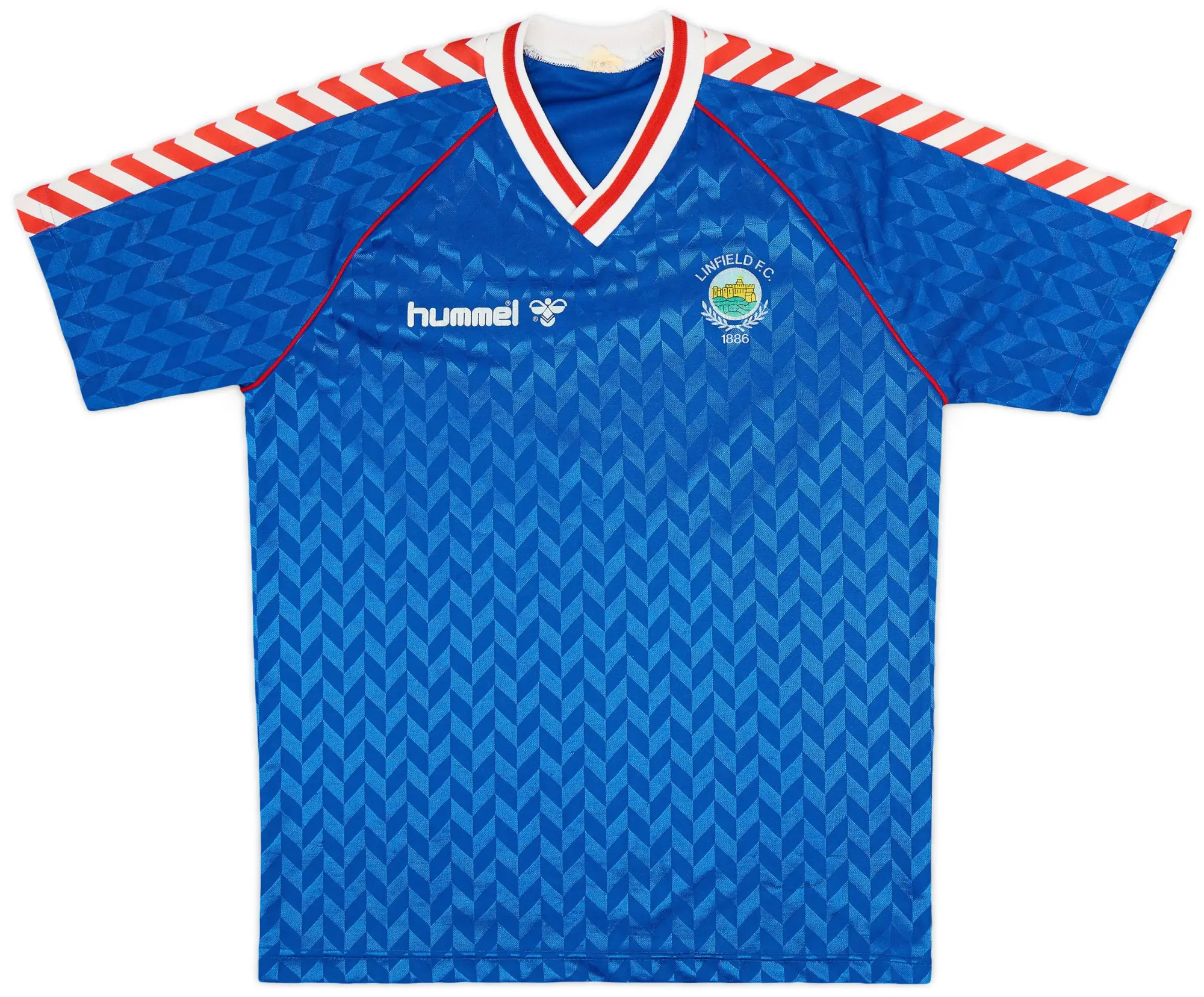Hummel 1987-90 Linfield Home Shirt - 7/10 - (M)