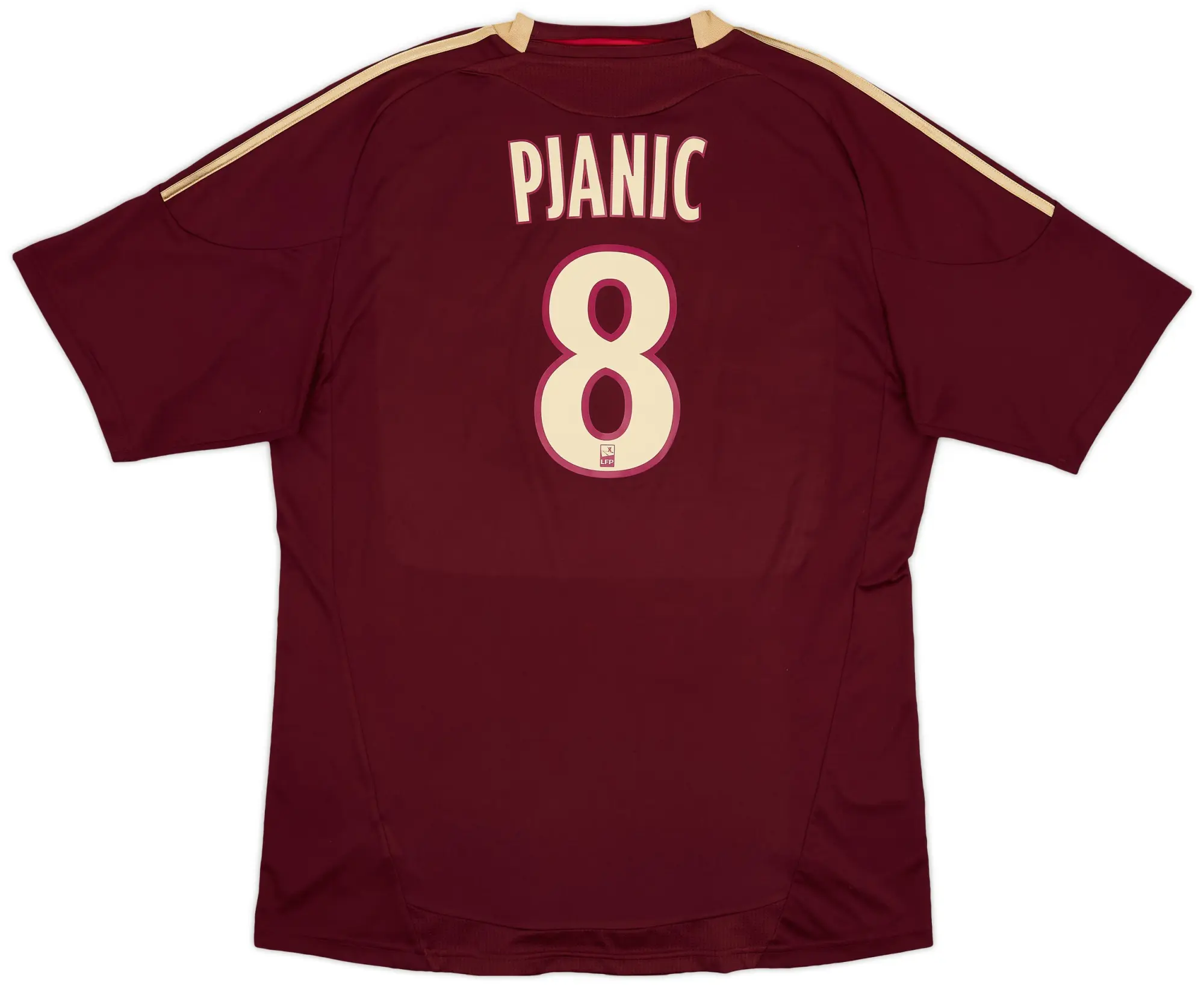 adidas 2010-11 Lyon Away Shirt Pjanic #8 - 5/10 - (XL)