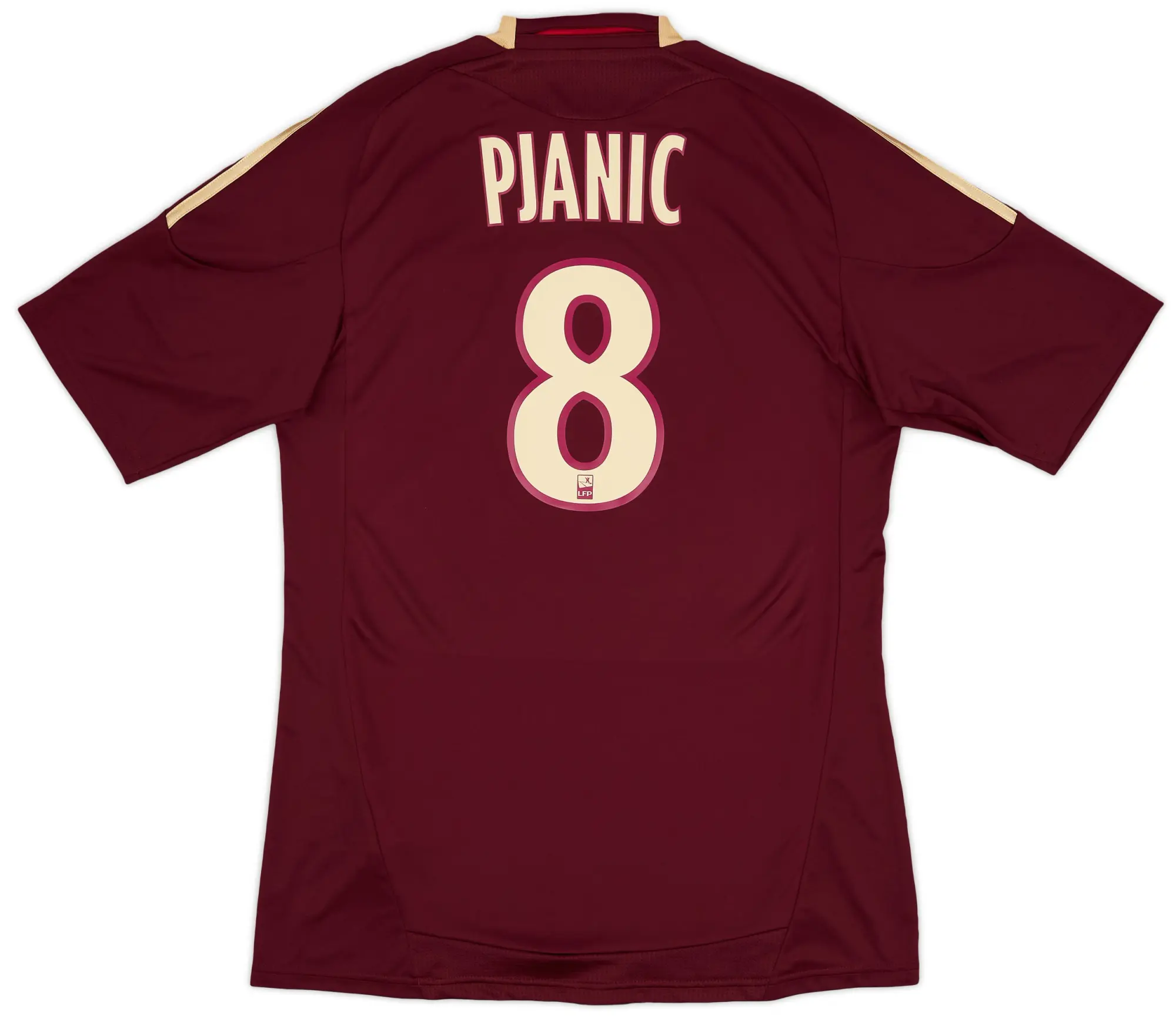 adidas 2010-11 Lyon Away Shirt Pjanic #8 - 8/10 - (M)