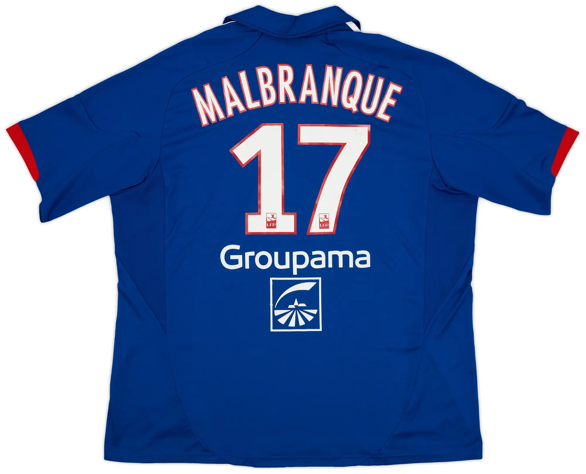 adidas 2012-13 Lyon Away Shirt Malbranque #17 - 6/10 - (XXL)