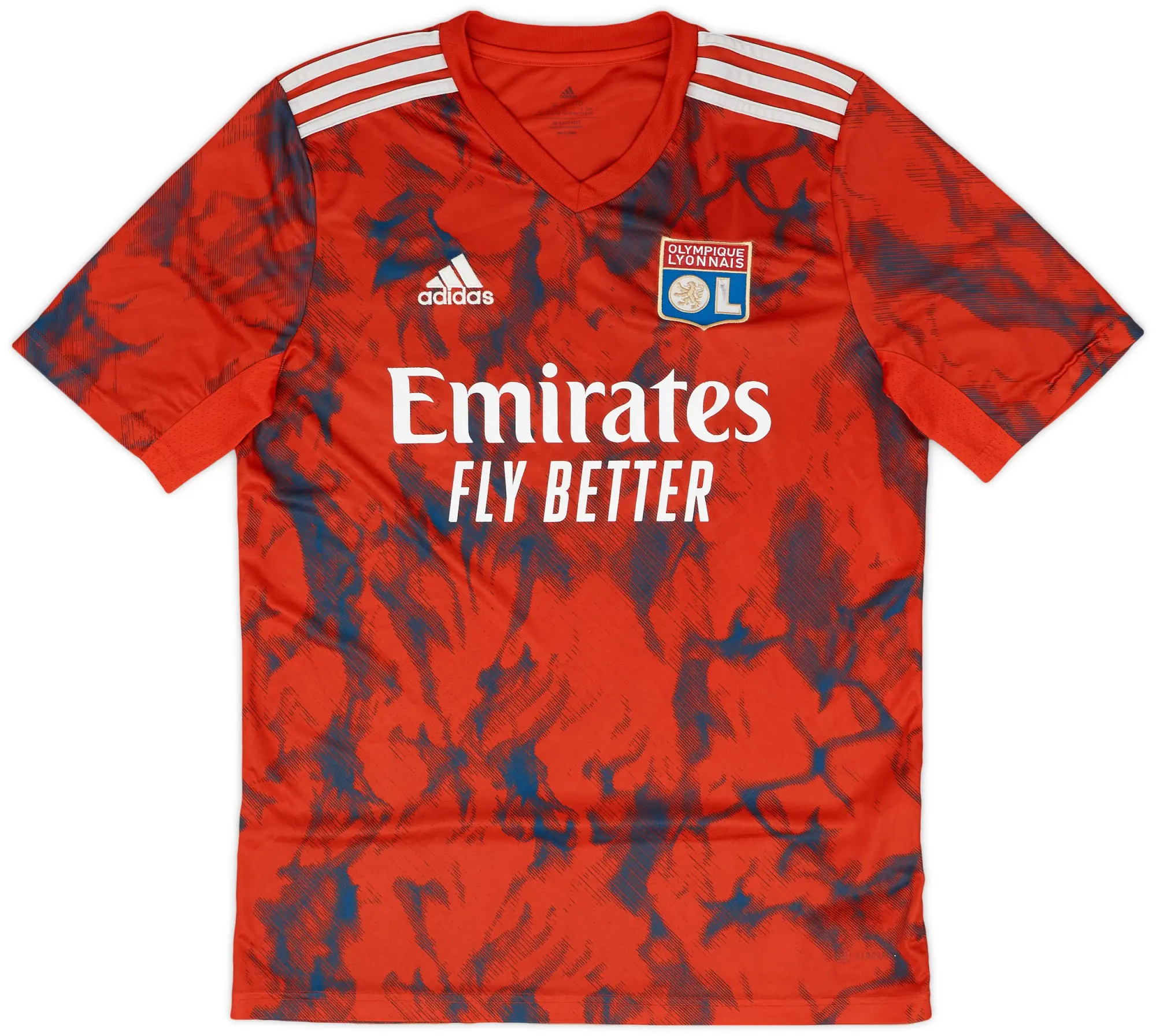 adidas 2022-23 Lyon Away Shirt - 8/10 - (XL.Boys)