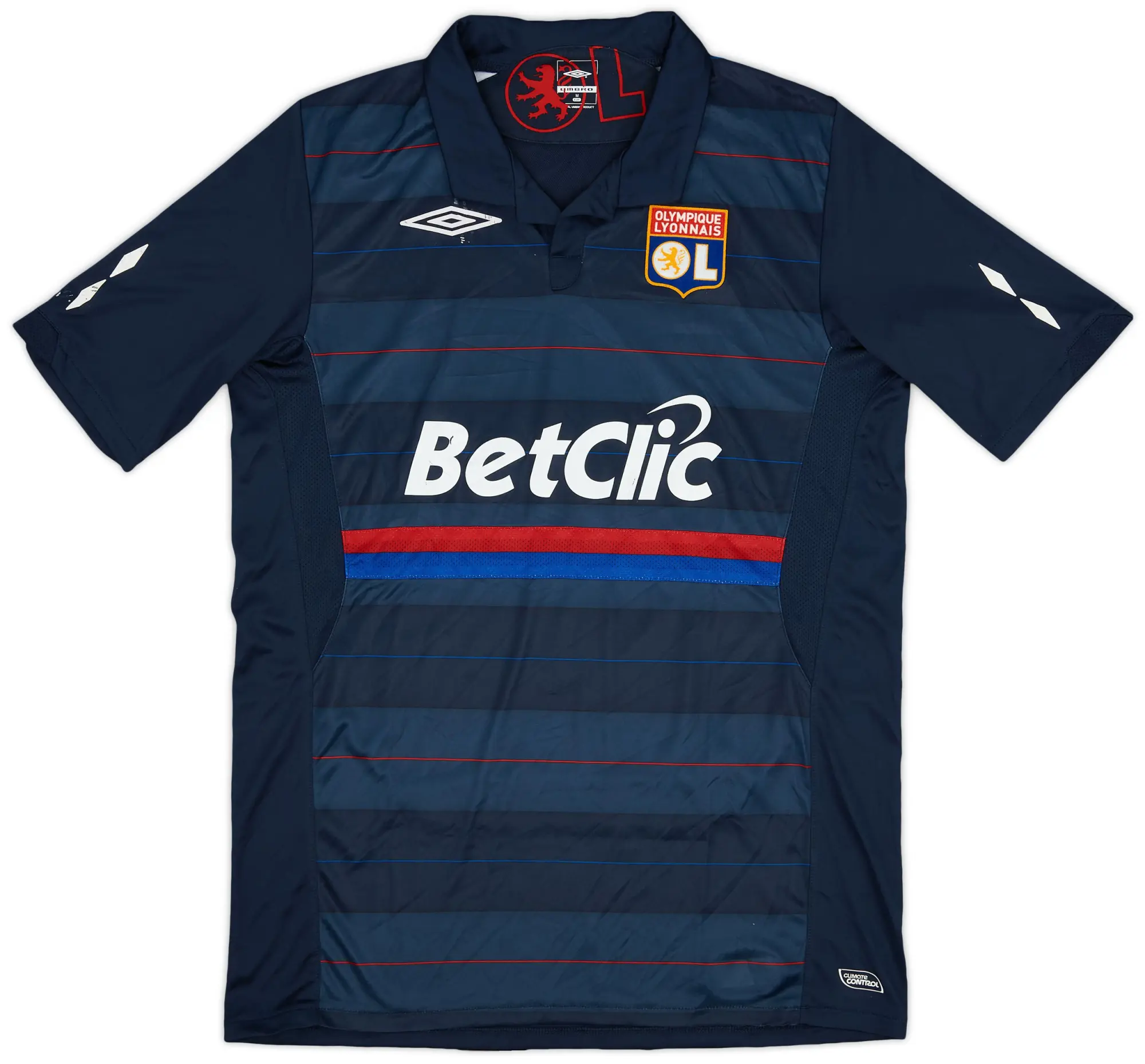 Umbro 2009-10 Lyon European Shirt - 6/10 - (M)