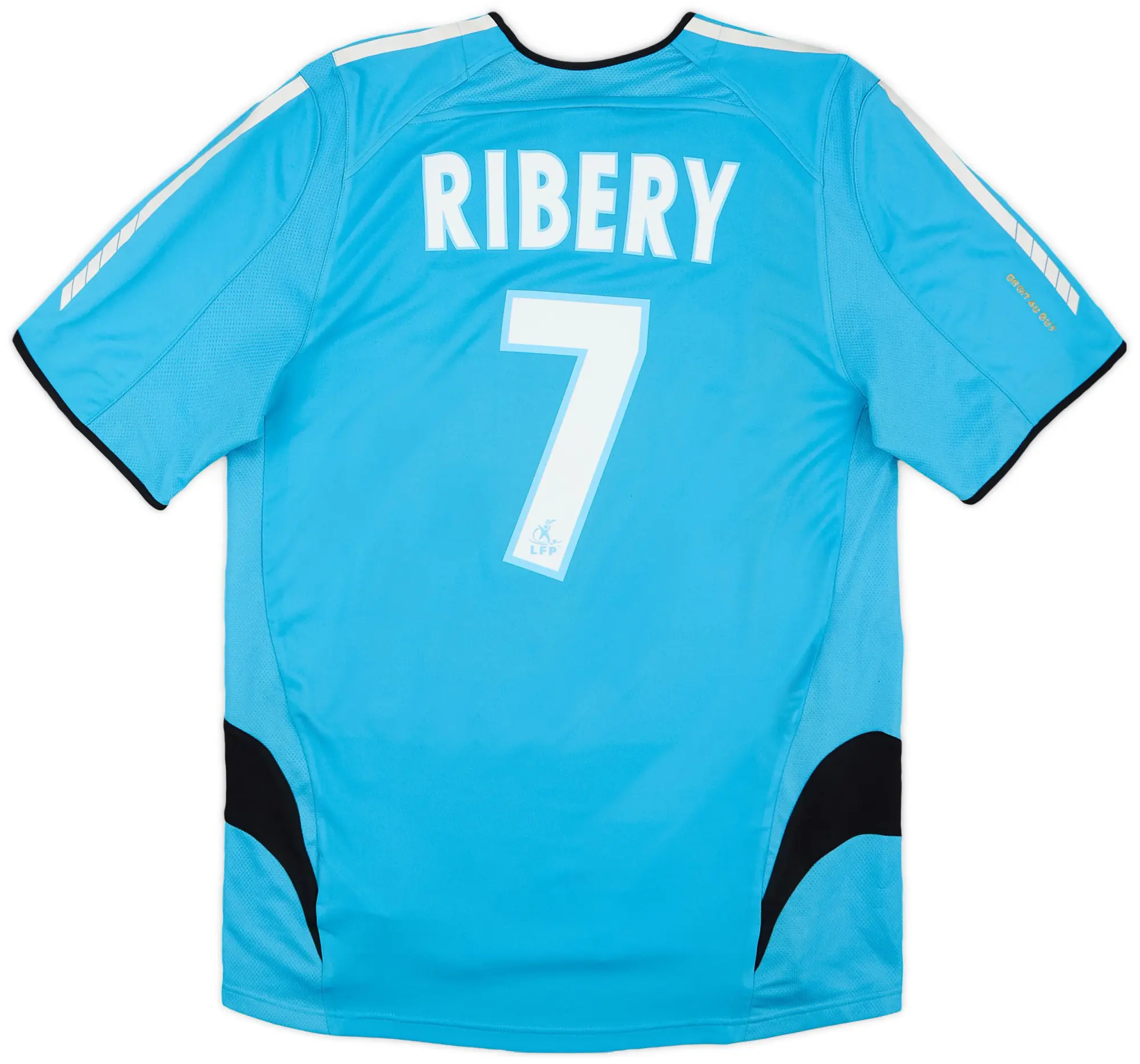 adidas 2005-06 Olympique Marseille Away Shirt Ribery #7 - 9/10 - (S)