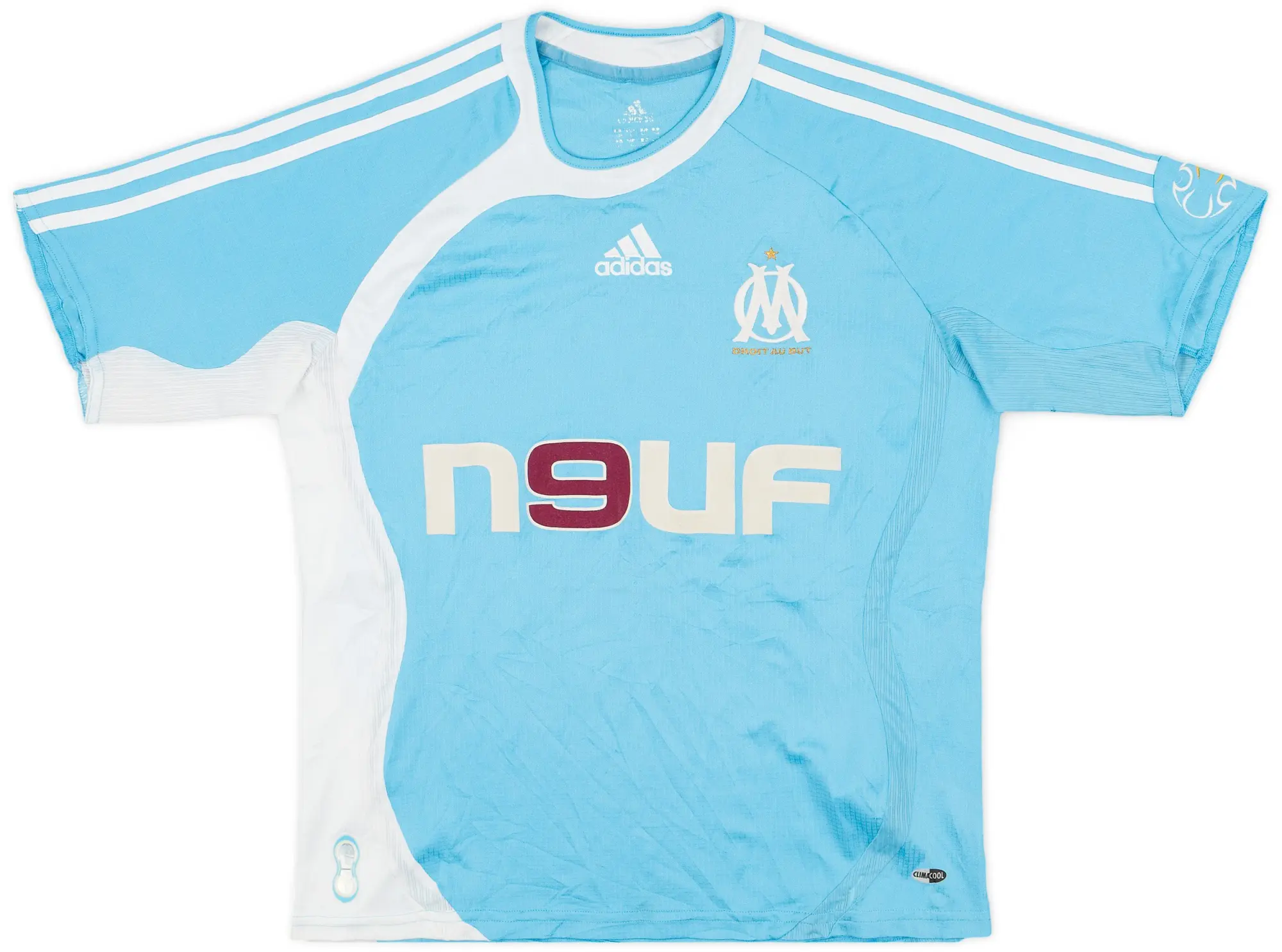 adidas 2006-07 Olympique Marseille Away Shirt - 8/10 - (L.Boys)