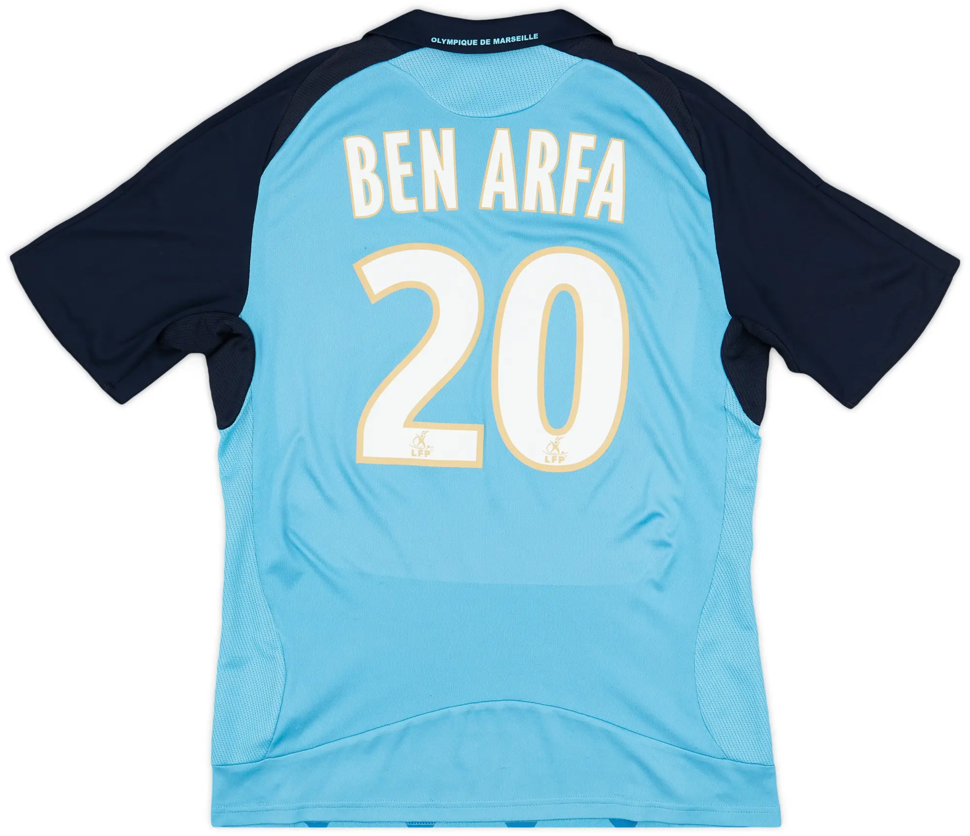 adidas 2008-09 Olympique Marseille Away Shirt Ben Arfa #20 - 5/10 - (M)