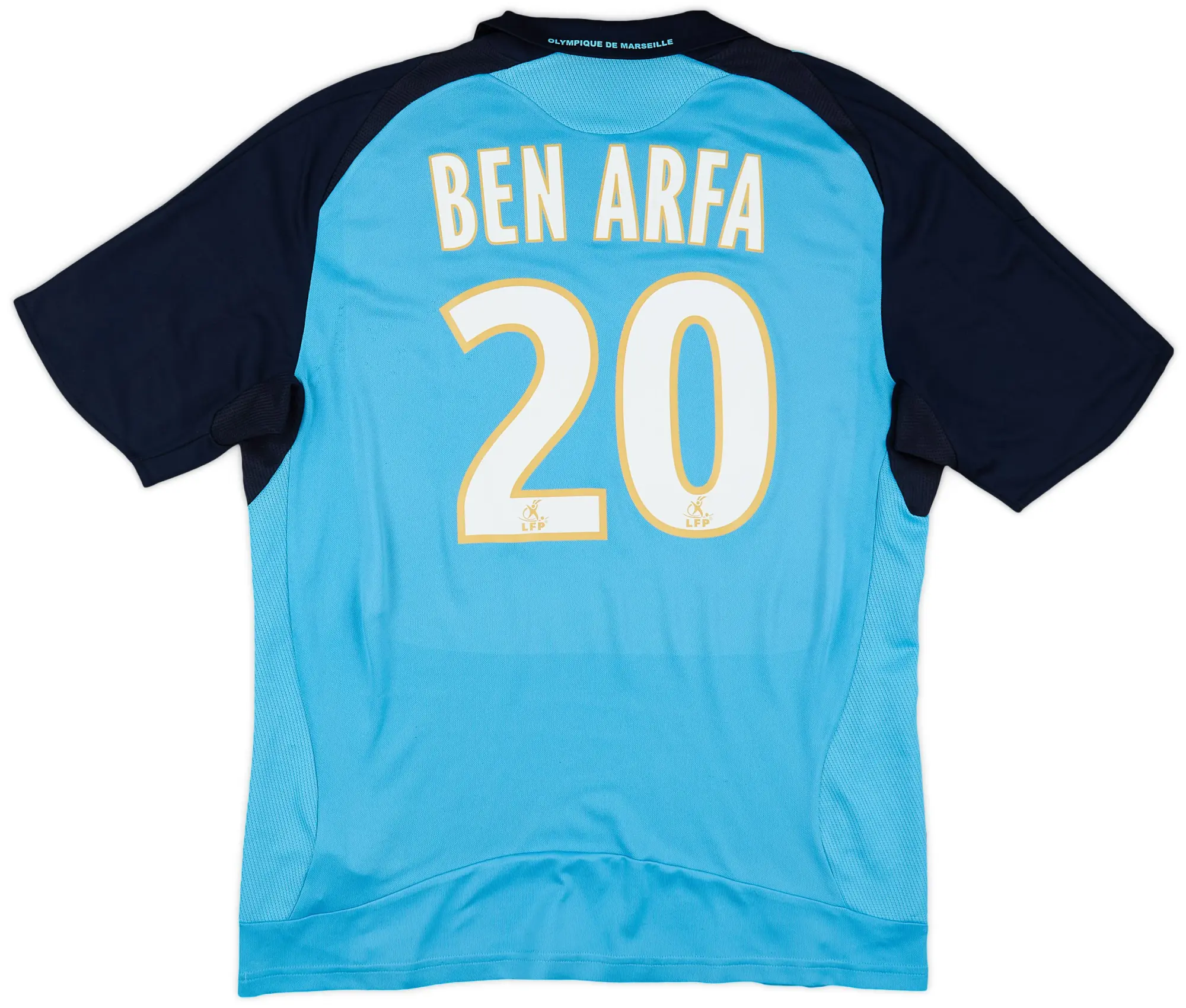 adidas 2008-09 Olympique Marseille Away Shirt Ben Arfa #20 - 5/10 - (XL)