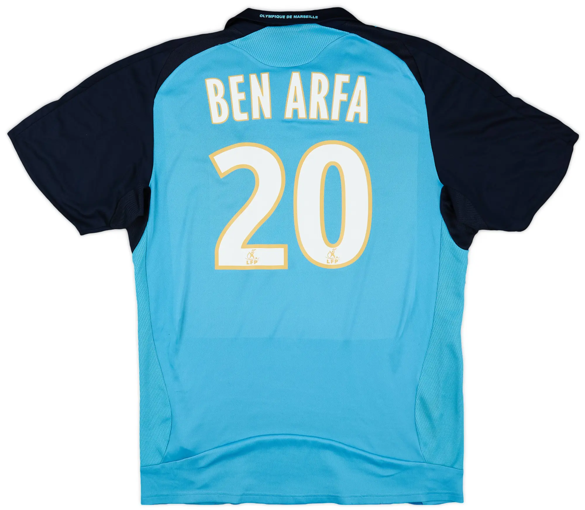 adidas 2008-09 Olympique Marseille Away Shirt Ben Arfa #20 - 5/10 - (XL)