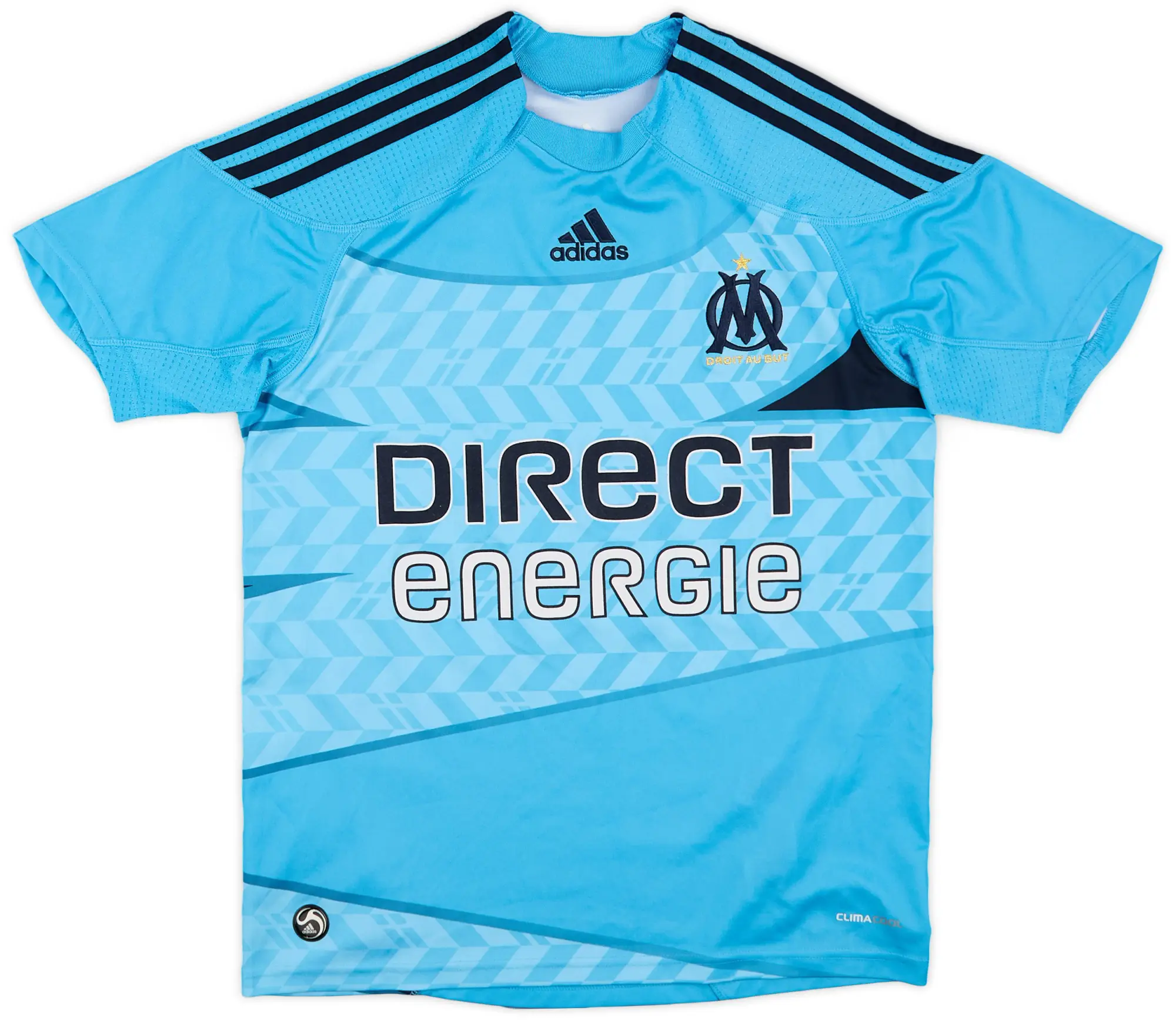 adidas 2009-10 Olympique Marseille Away Shirt - 6/10 - (L.Boys)