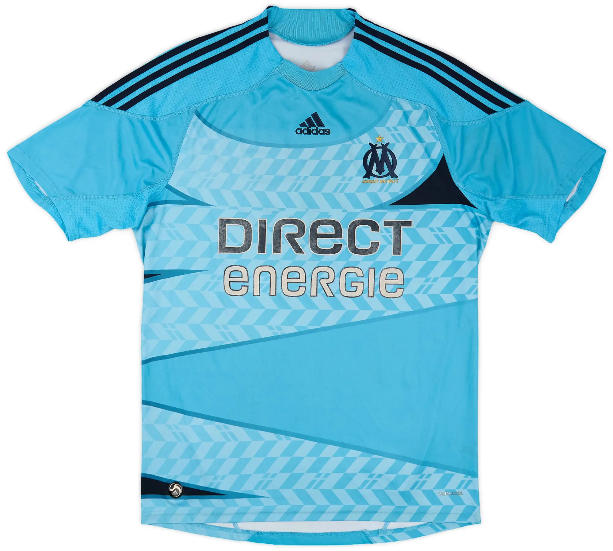 adidas 2009-10 Olympique Marseille Away Shirt - 7/10 - (L)