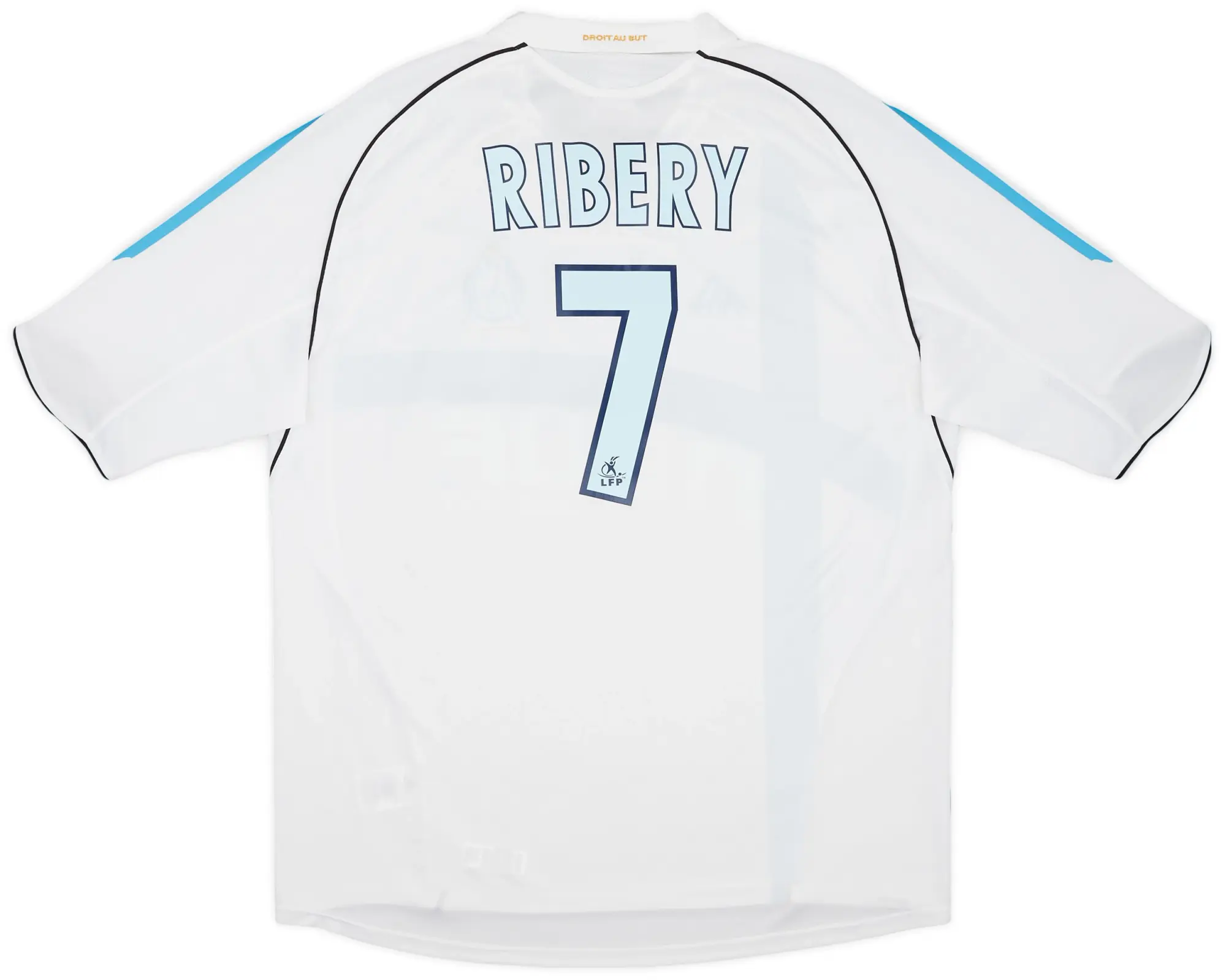 adidas 2005-06 Olympique Marseille Home Shirt Ribery #7 - 8/10 - (XL)