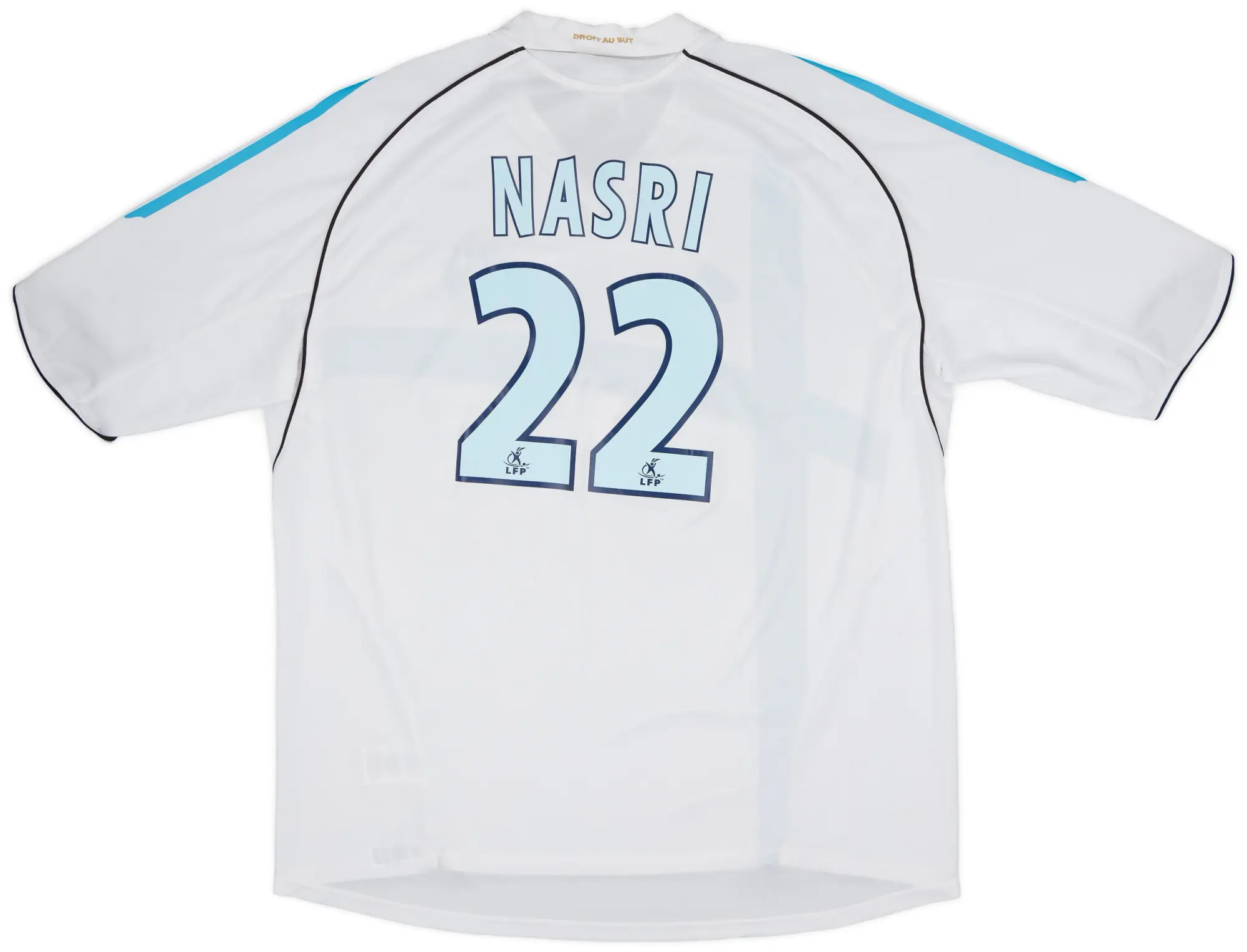 adidas 2005-06 Olympique Marseille Home Shirt Nasri #22 - 7/10 - (XXL)