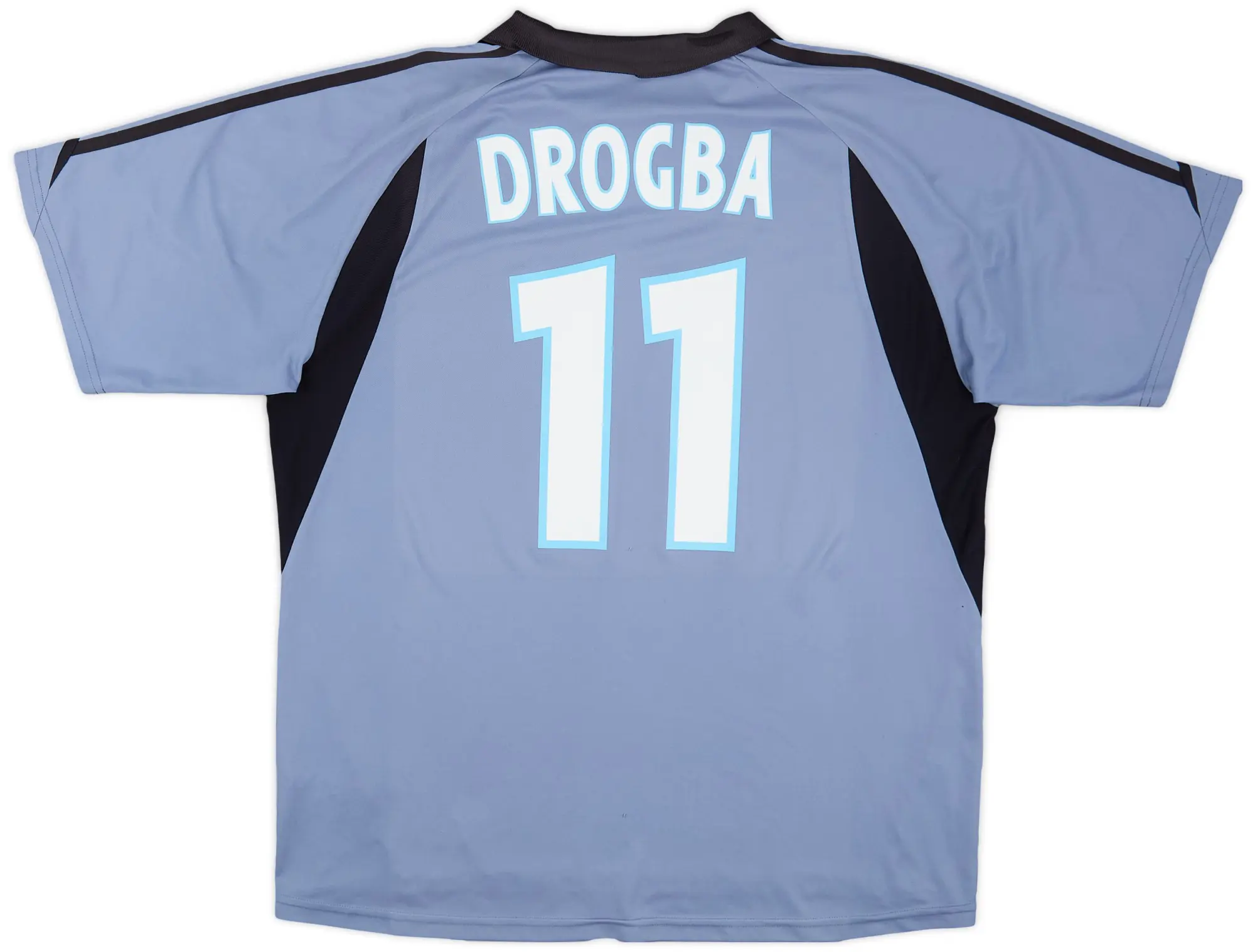 adidas 2003-04 Olympique Marseille Third Shirt Drogba #11 - 6/10 - (L)