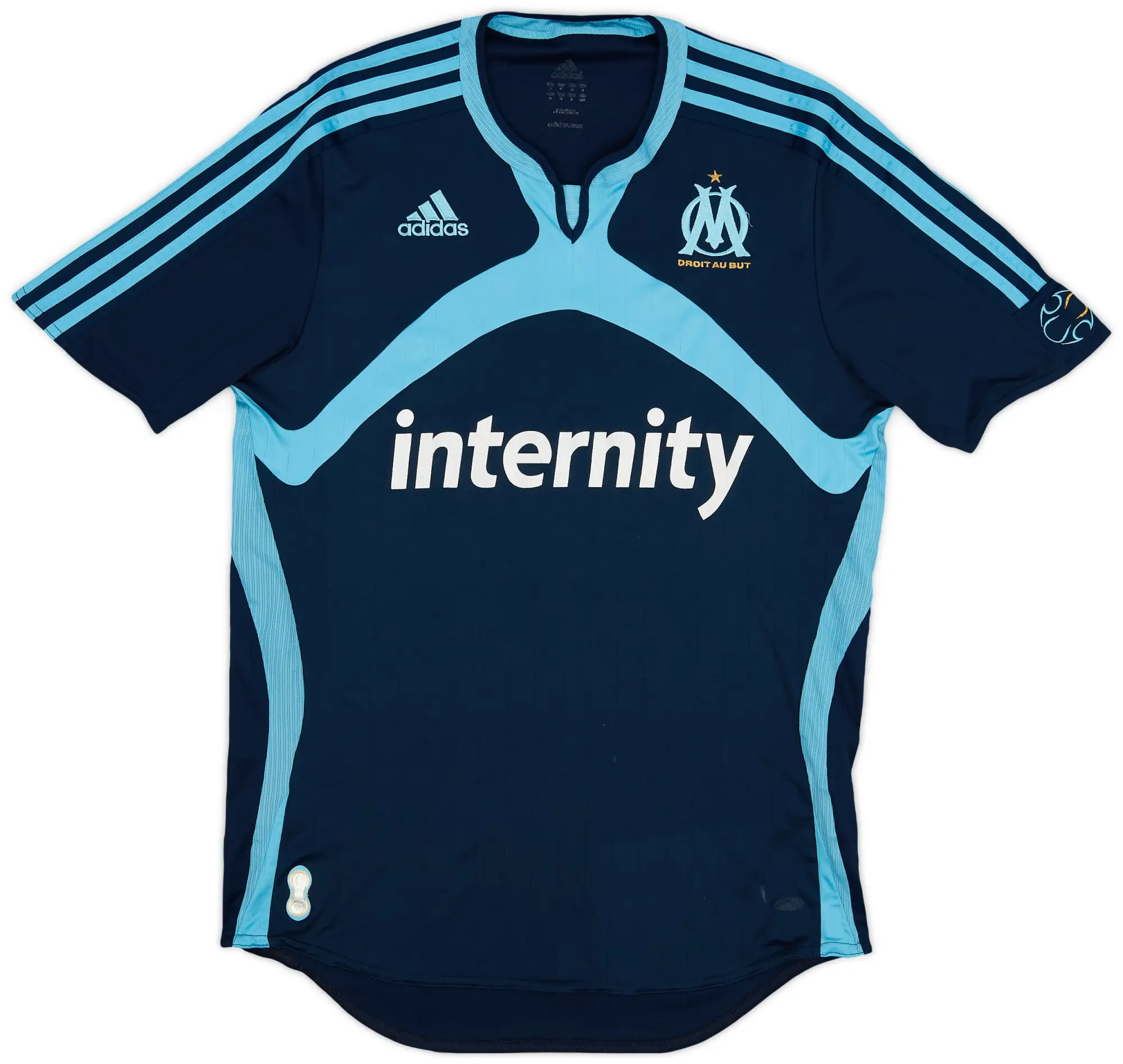 adidas 2006-07 Olympique Marseille Third Shirt - 6/10 - (M)